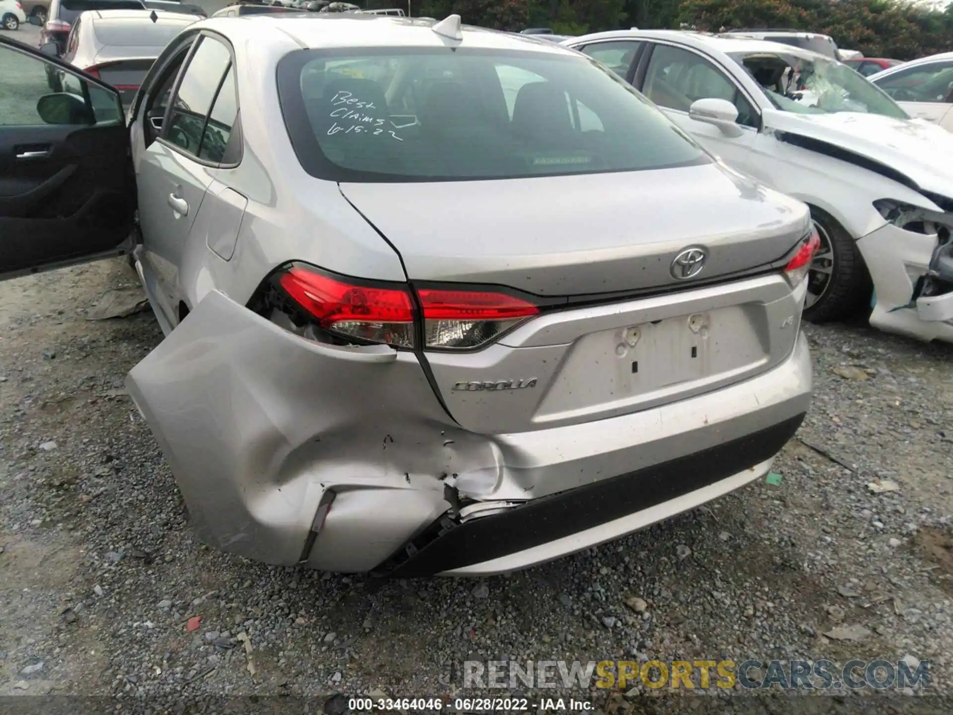 6 Photograph of a damaged car 5YFEPRAEXLP123511 TOYOTA COROLLA 2020