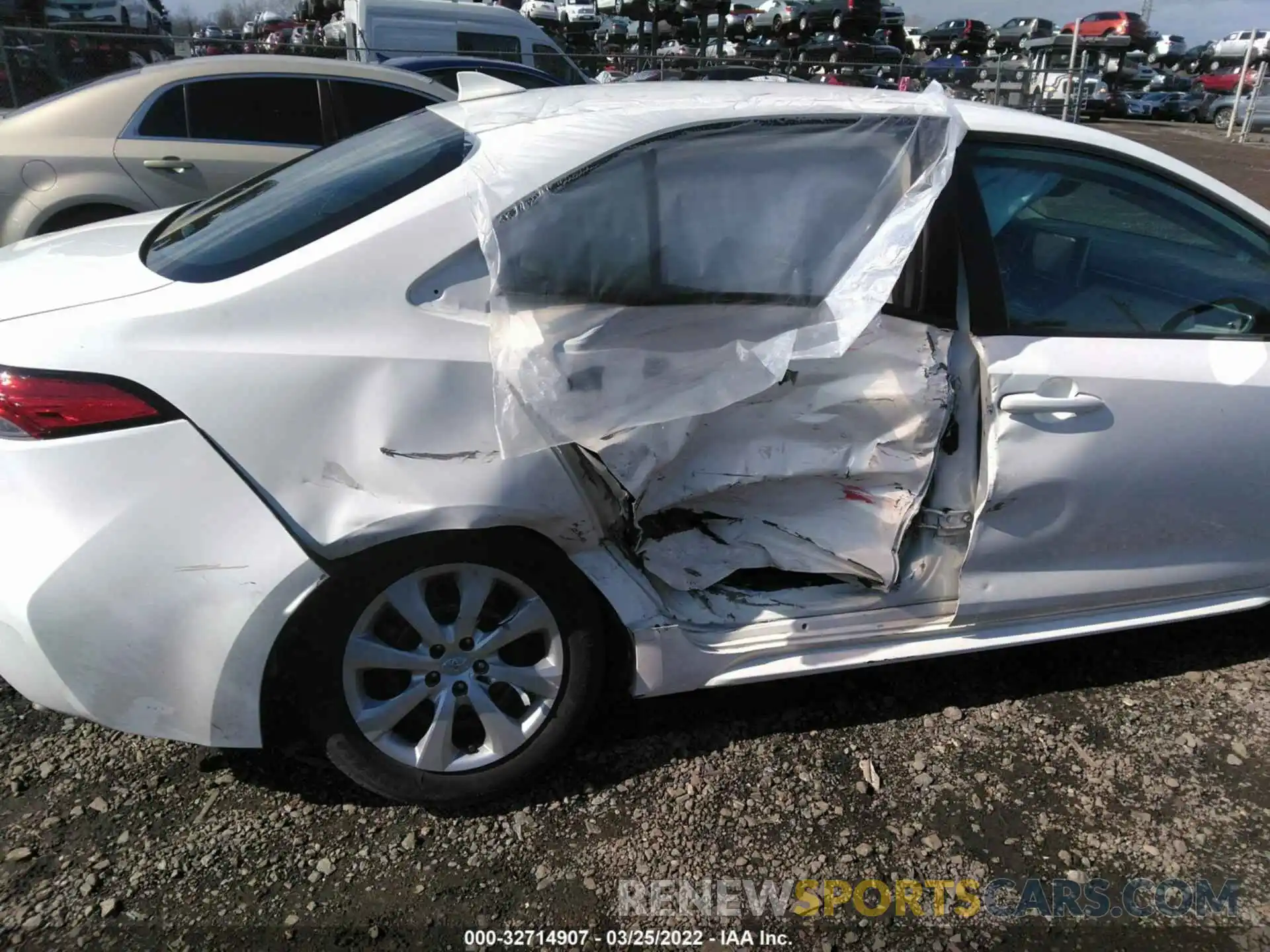 6 Photograph of a damaged car 5YFEPRAEXLP124593 TOYOTA COROLLA 2020