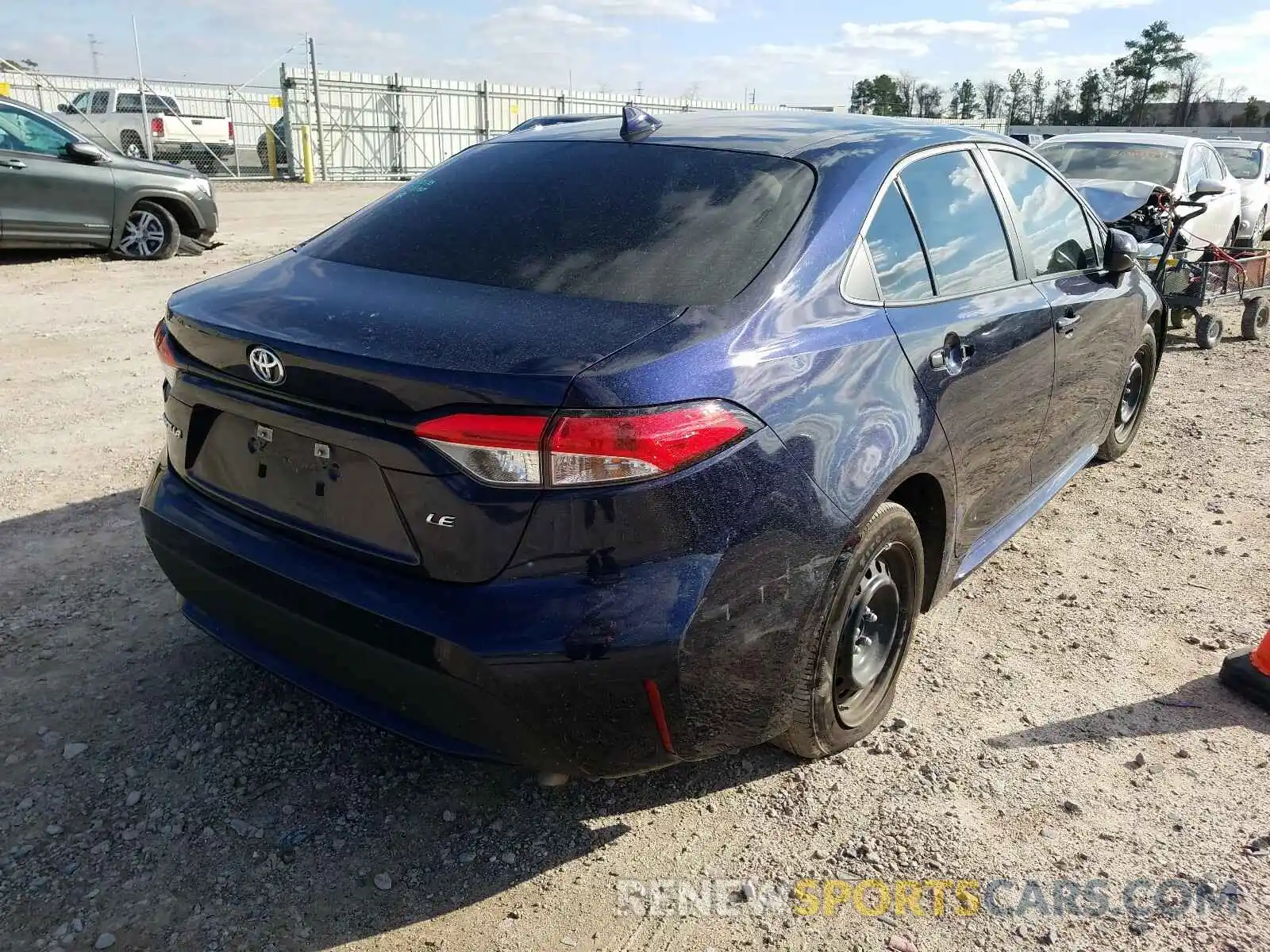 4 Photograph of a damaged car 5YFEPRAEXLP126330 TOYOTA COROLLA 2020