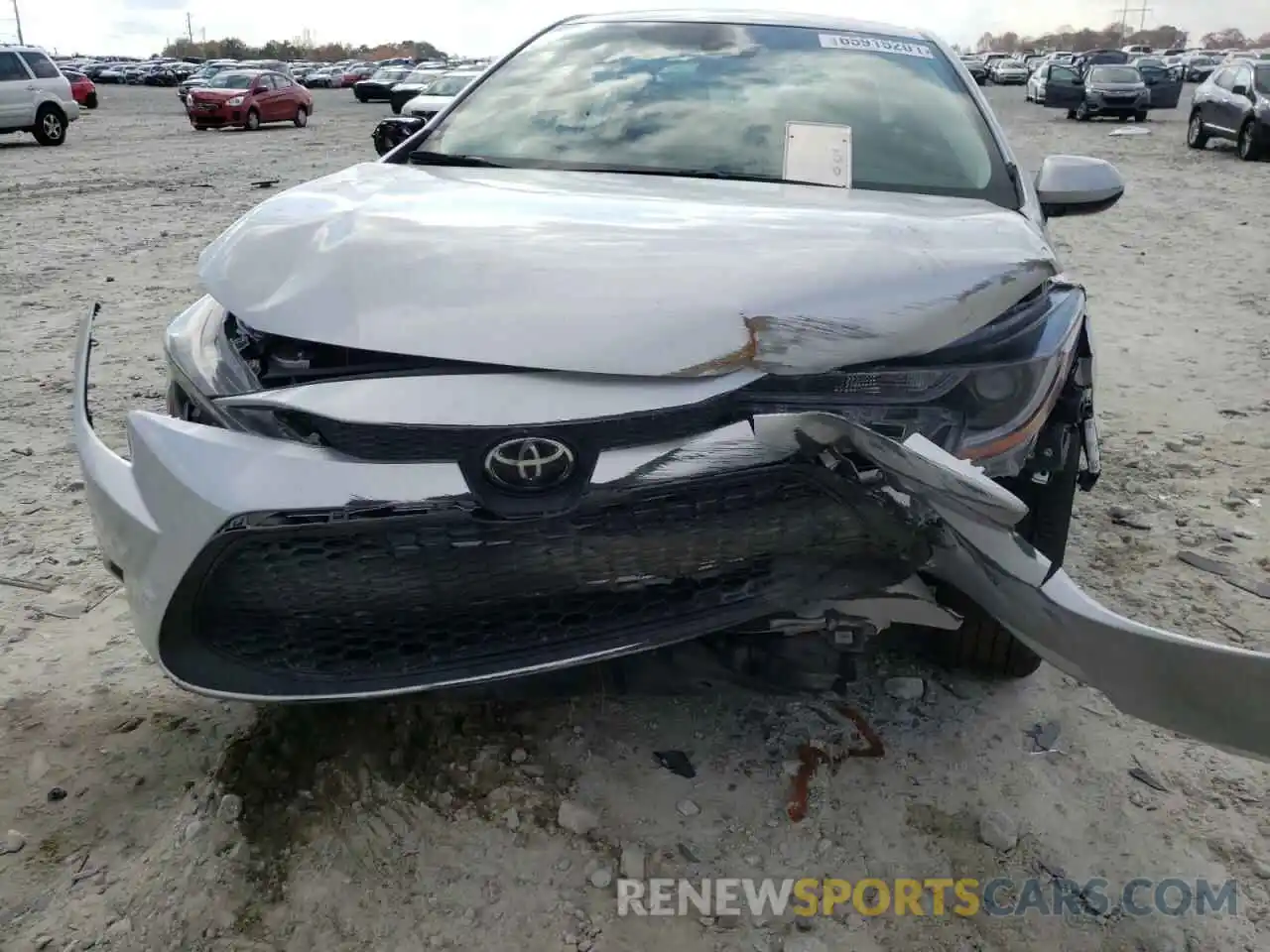 9 Photograph of a damaged car 5YFEPRAEXLP126599 TOYOTA COROLLA 2020