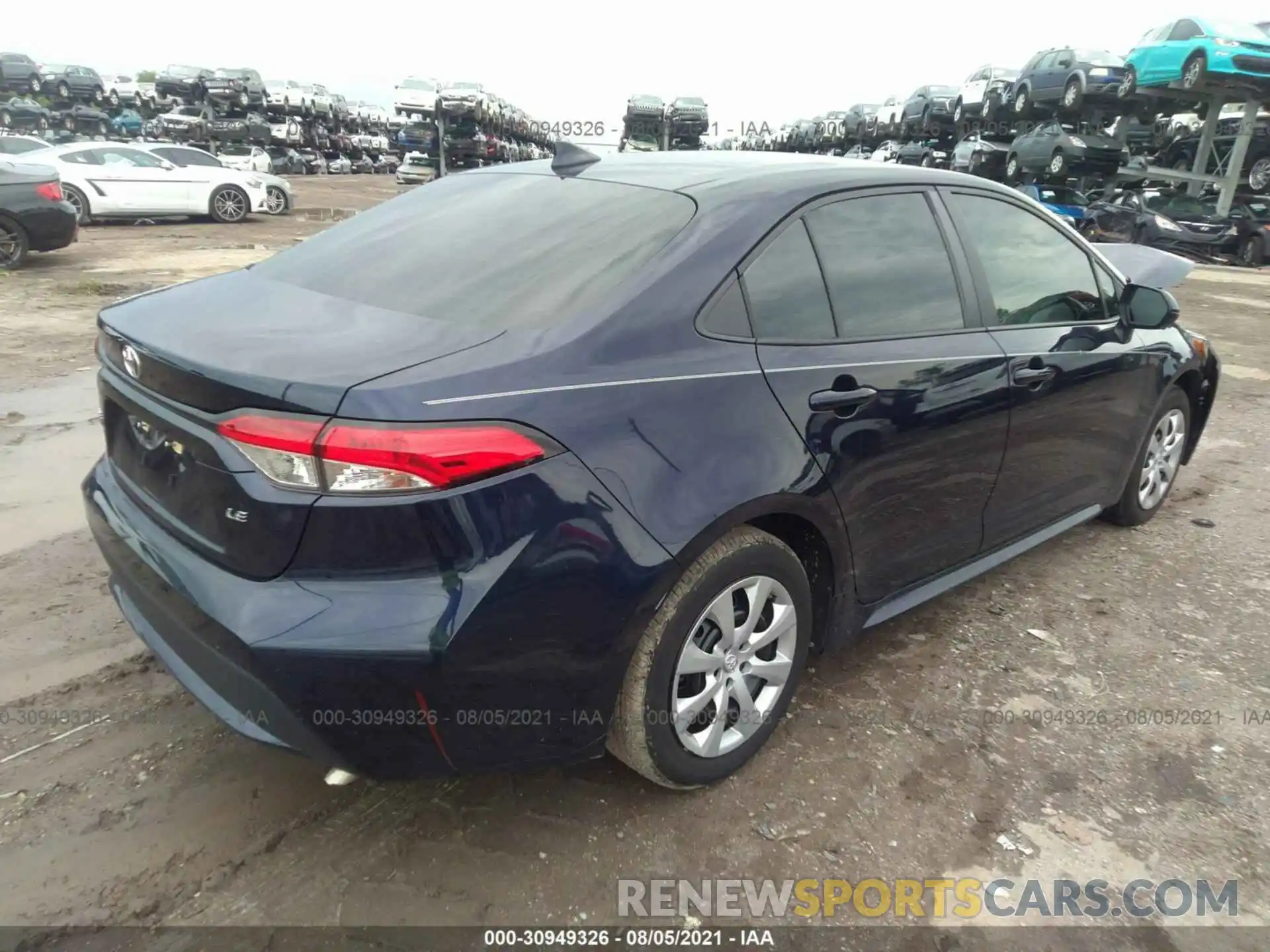 4 Photograph of a damaged car 5YFEPRAEXLP127266 TOYOTA COROLLA 2020