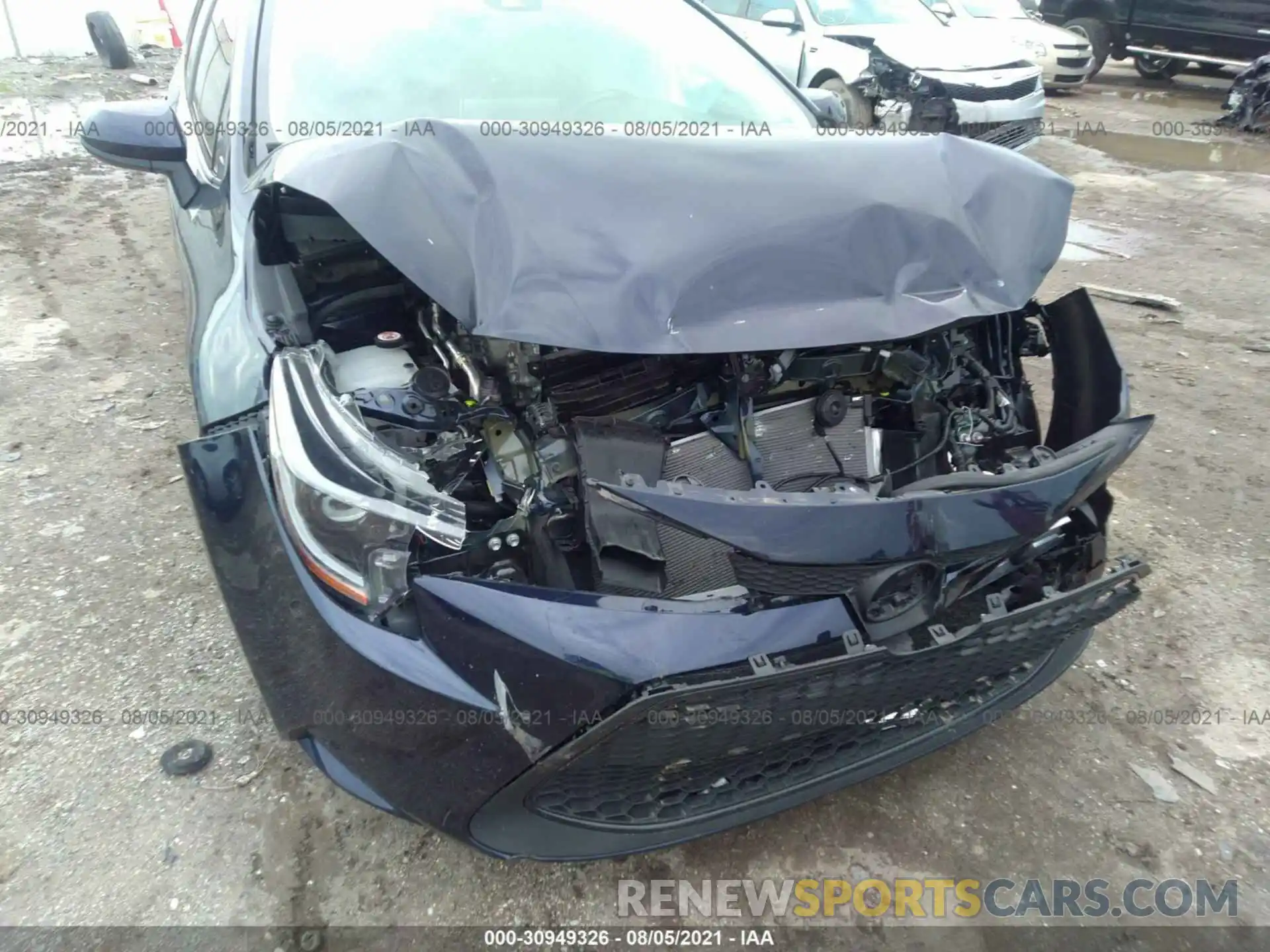 6 Photograph of a damaged car 5YFEPRAEXLP127266 TOYOTA COROLLA 2020