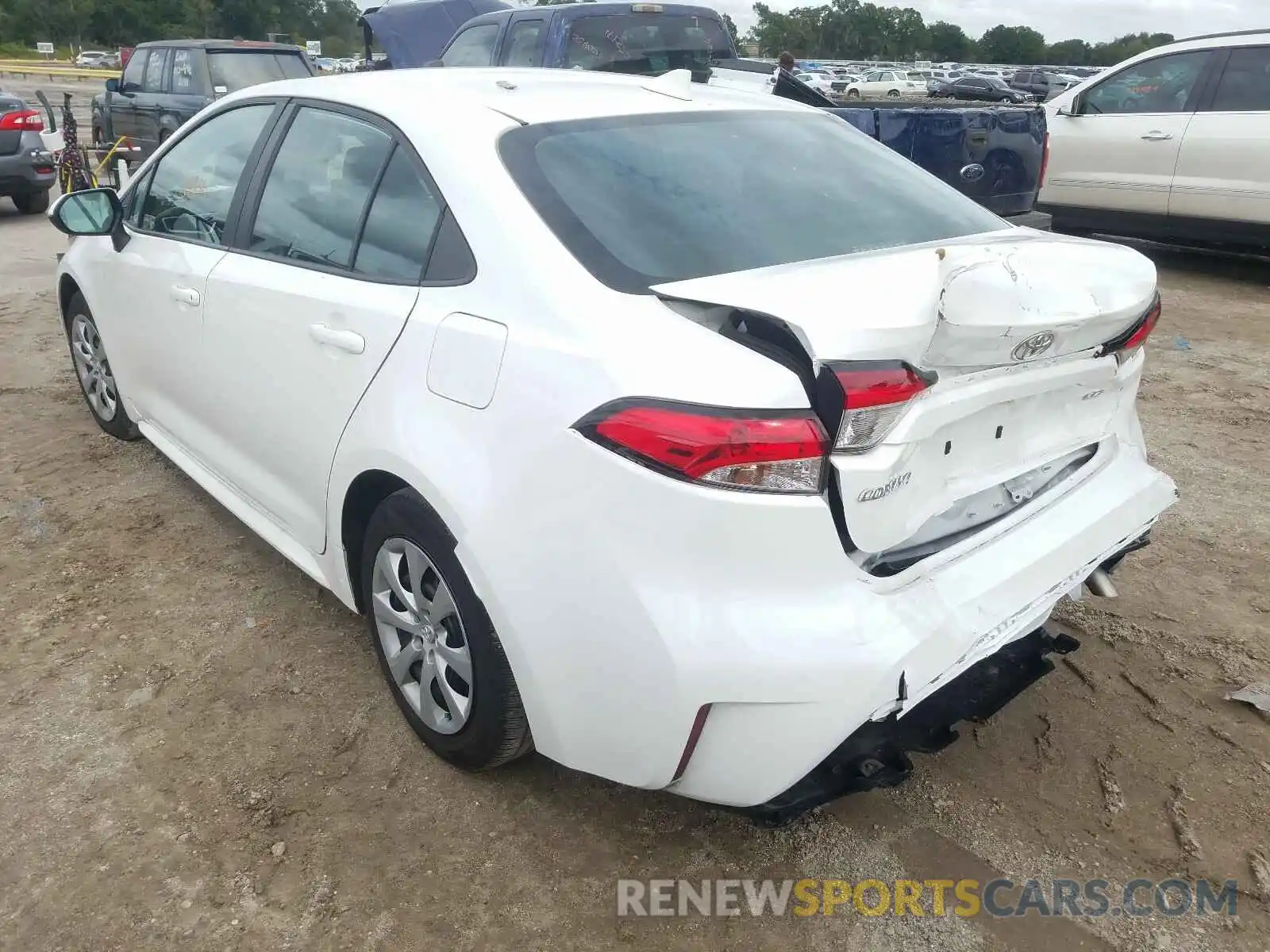 3 Photograph of a damaged car 5YFEPRAEXLP127817 TOYOTA COROLLA 2020