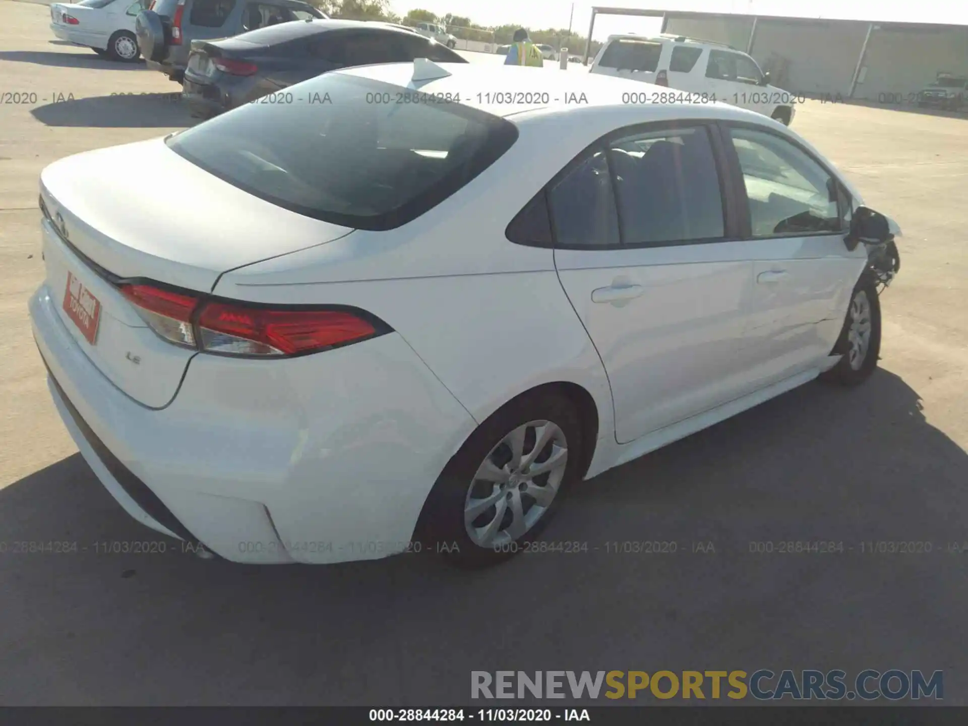 4 Photograph of a damaged car 5YFEPRAEXLP127834 TOYOTA COROLLA 2020