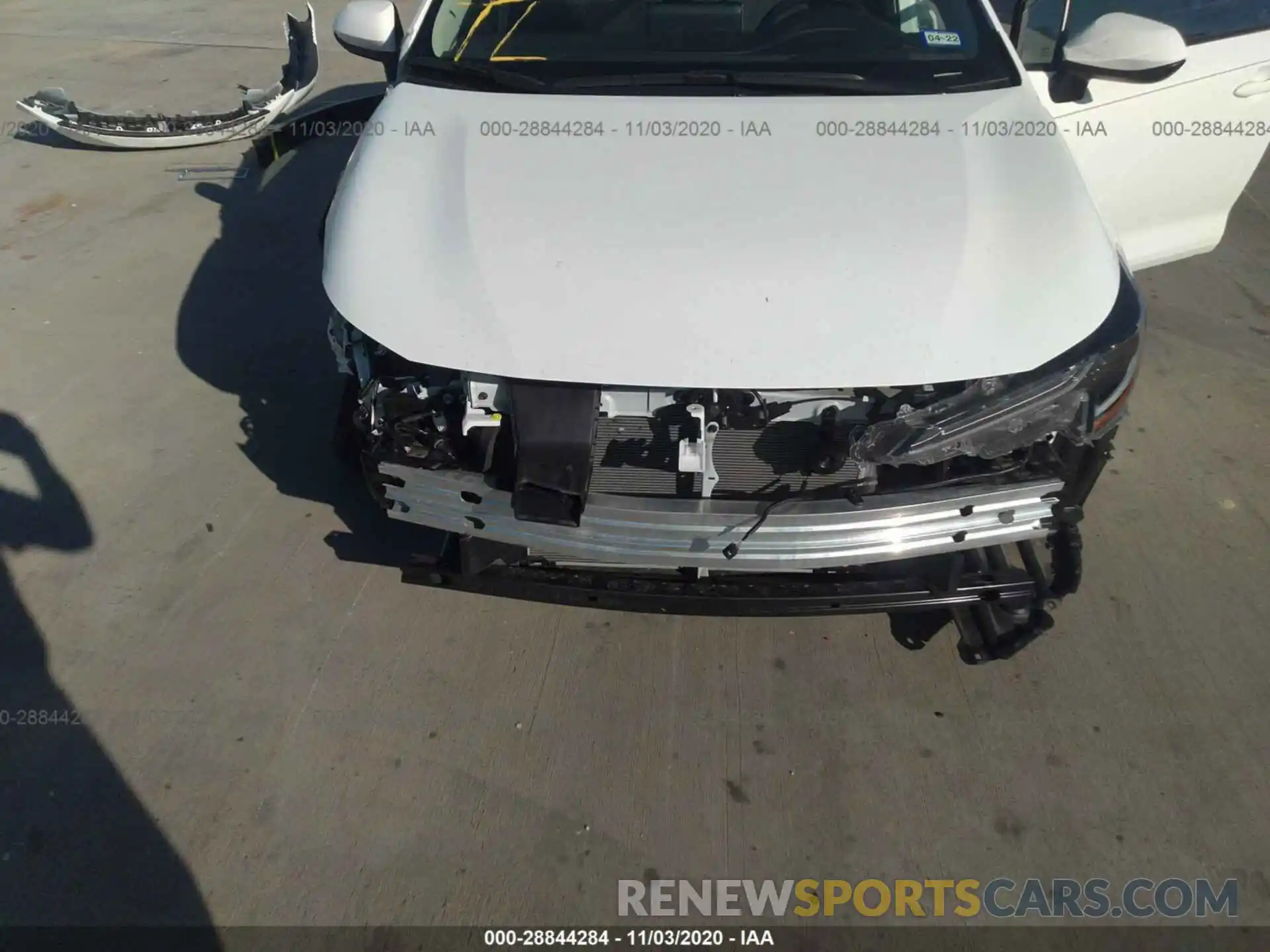 6 Photograph of a damaged car 5YFEPRAEXLP127834 TOYOTA COROLLA 2020