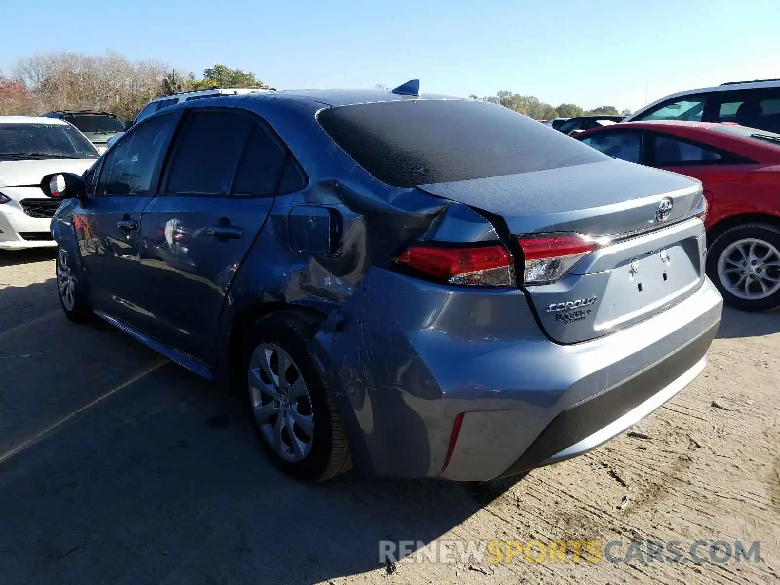 3 Photograph of a damaged car 5YFEPRAEXLP129292 TOYOTA COROLLA 2020