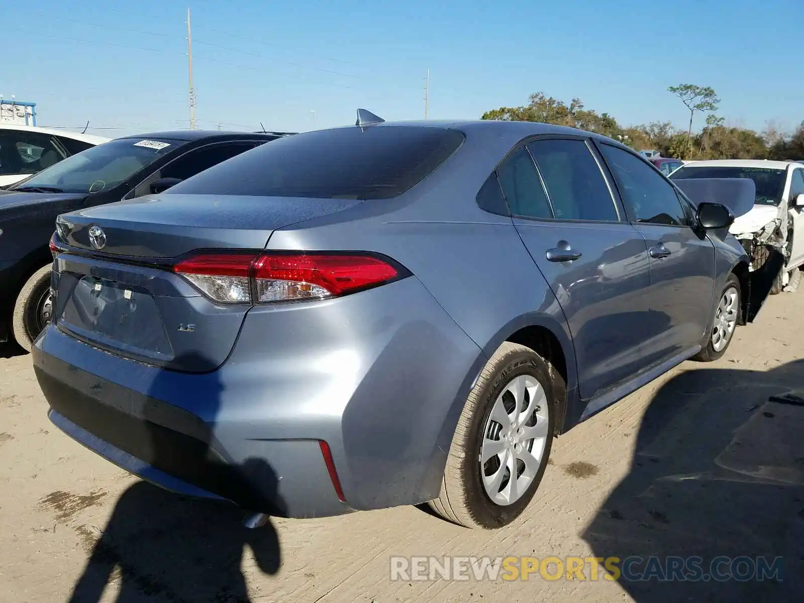 4 Photograph of a damaged car 5YFEPRAEXLP129292 TOYOTA COROLLA 2020