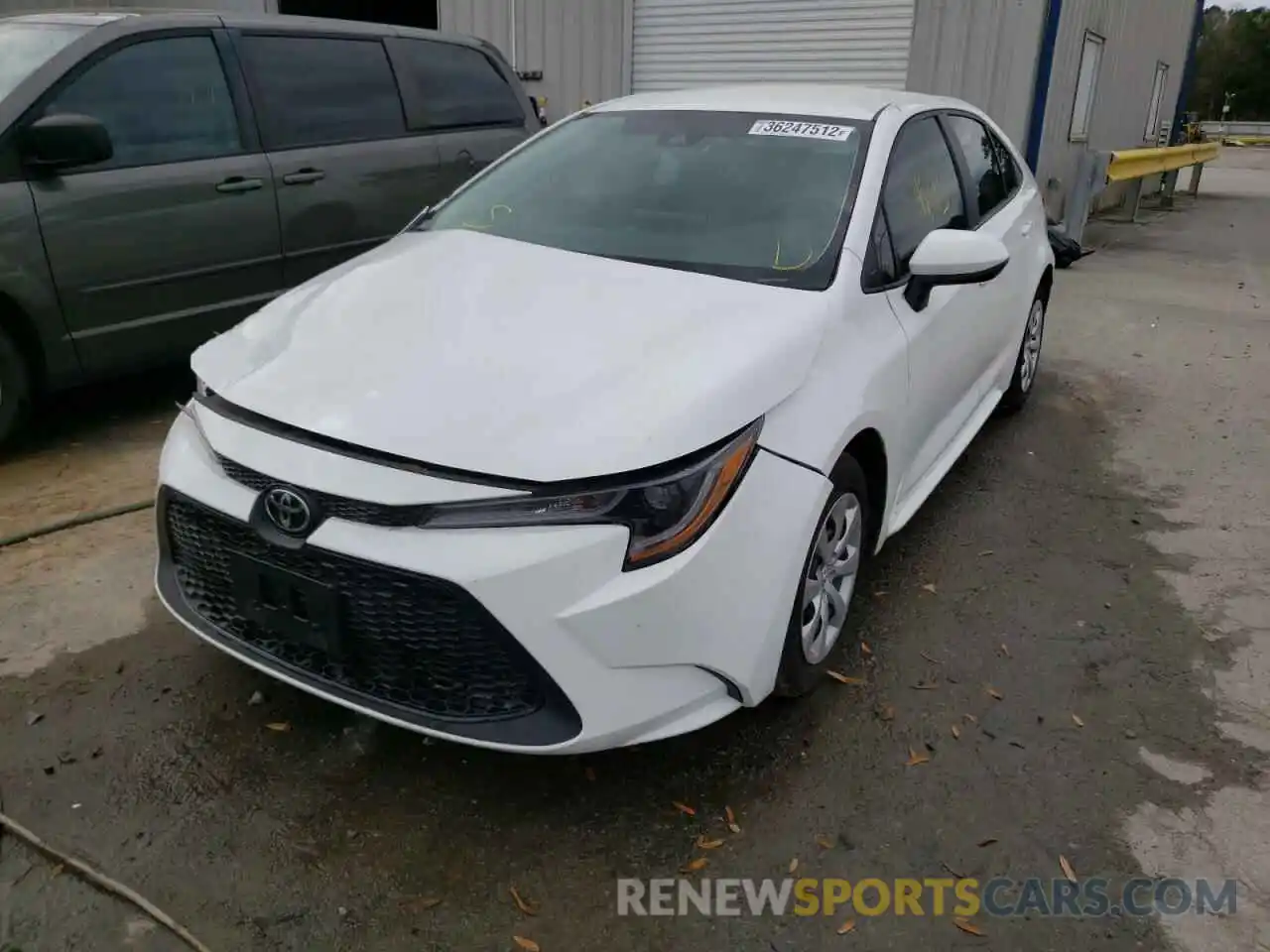 2 Photograph of a damaged car 5YFEPRAEXLP131088 TOYOTA COROLLA 2020