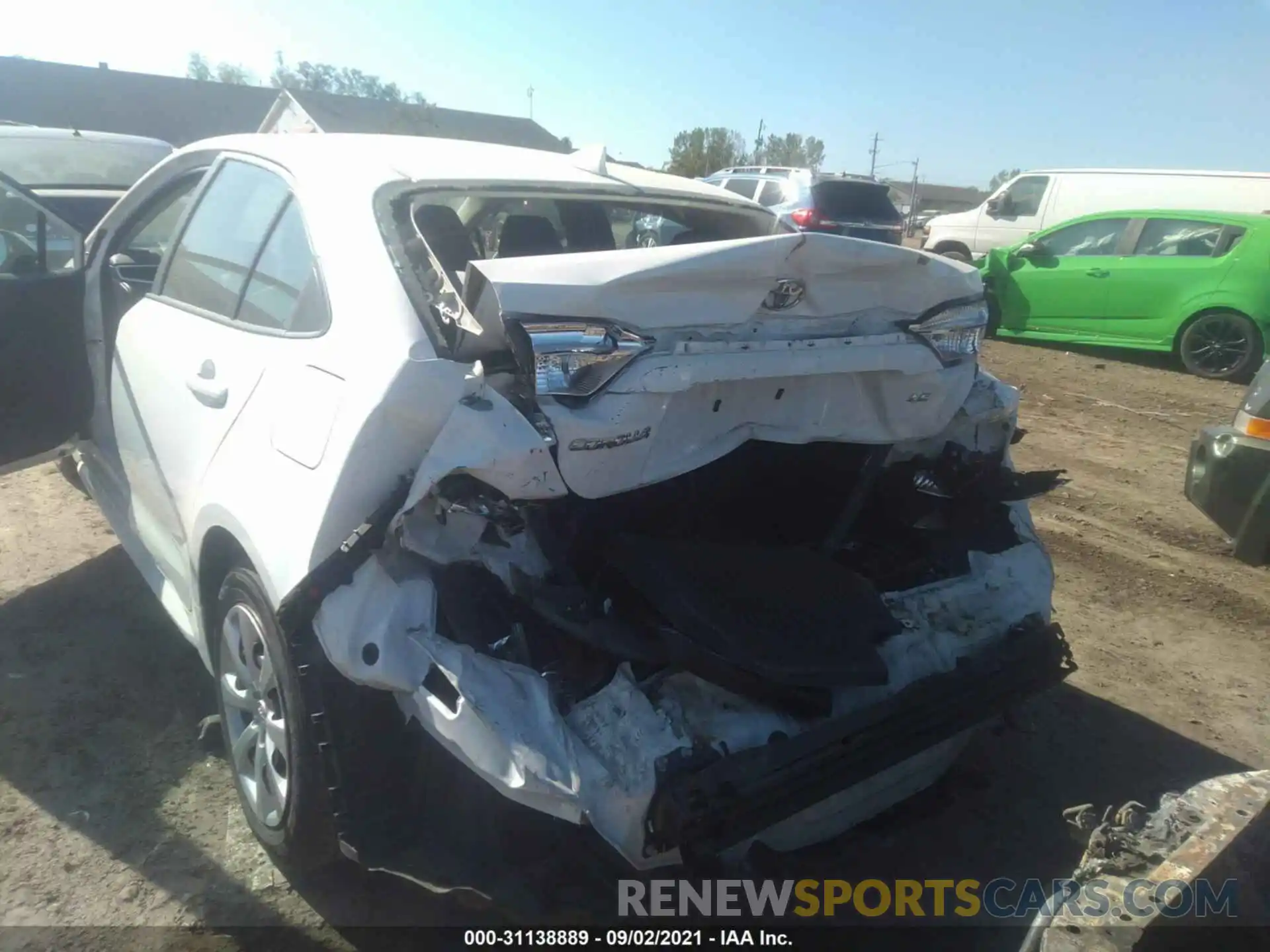 6 Photograph of a damaged car 5YFEPRAEXLP131169 TOYOTA COROLLA 2020