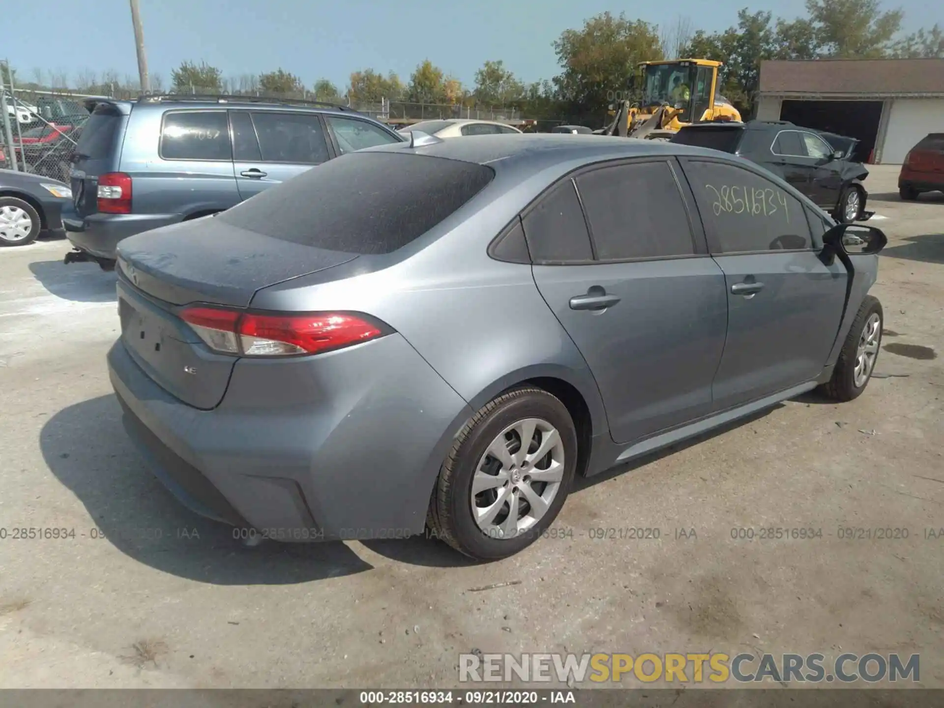 4 Photograph of a damaged car 5YFEPRAEXLP132354 TOYOTA COROLLA 2020