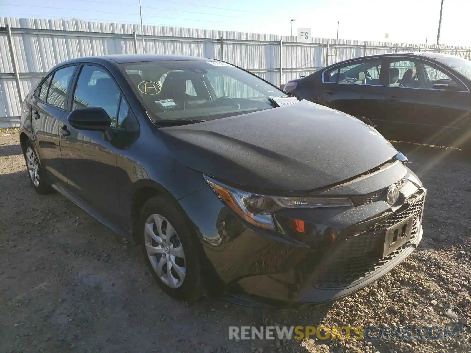 1 Photograph of a damaged car 5YFEPRAEXLP134587 TOYOTA COROLLA 2020