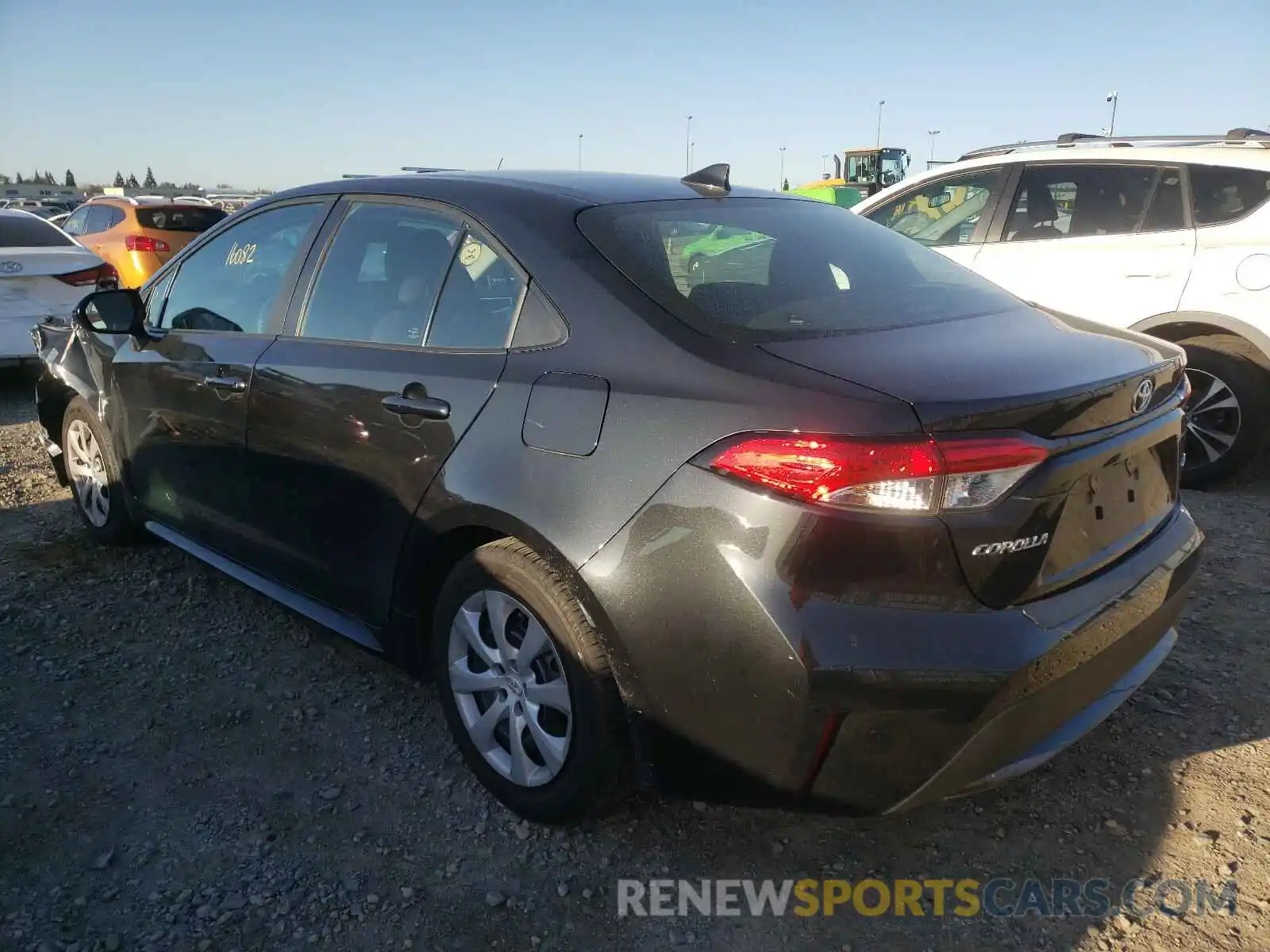 3 Photograph of a damaged car 5YFEPRAEXLP134587 TOYOTA COROLLA 2020