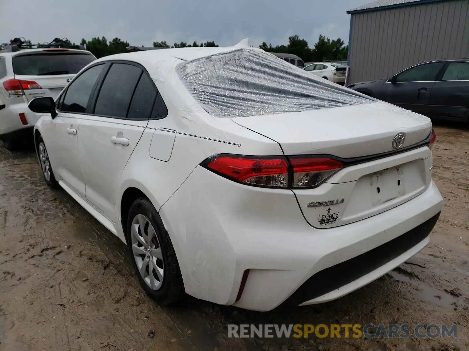 3 Photograph of a damaged car 5YFEPRAEXLP134976 TOYOTA COROLLA 2020