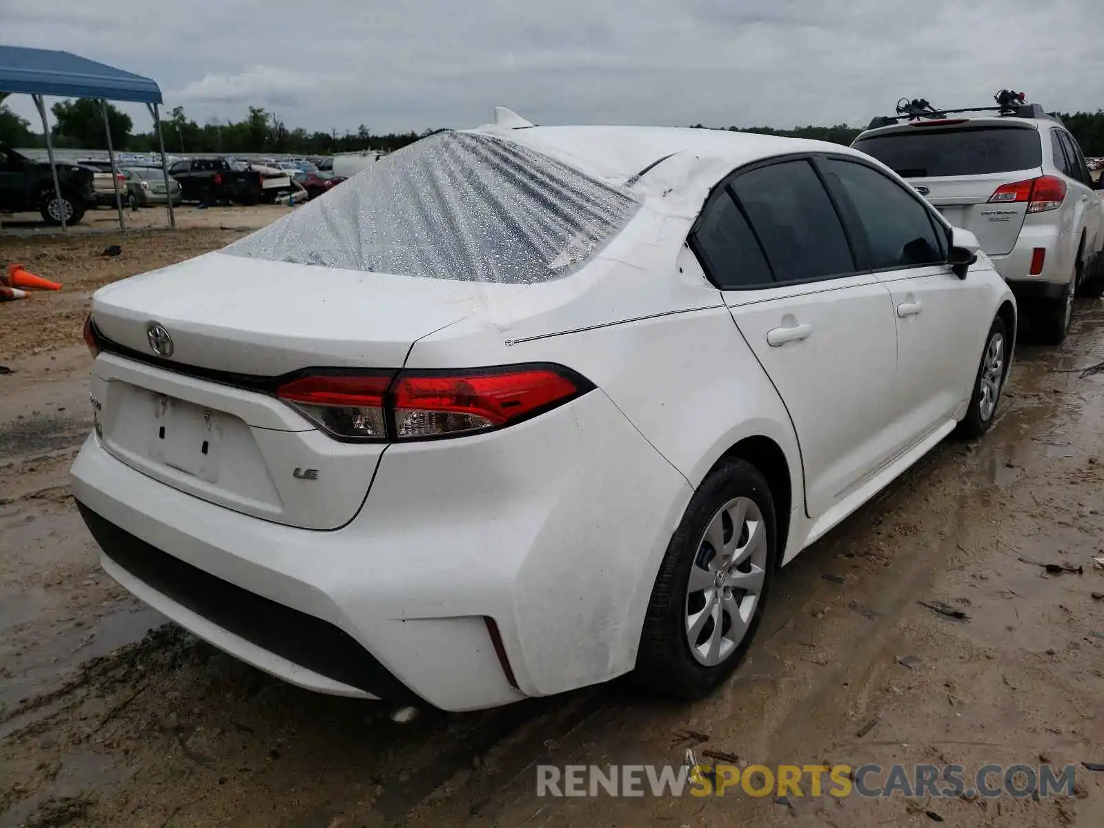 4 Photograph of a damaged car 5YFEPRAEXLP134976 TOYOTA COROLLA 2020