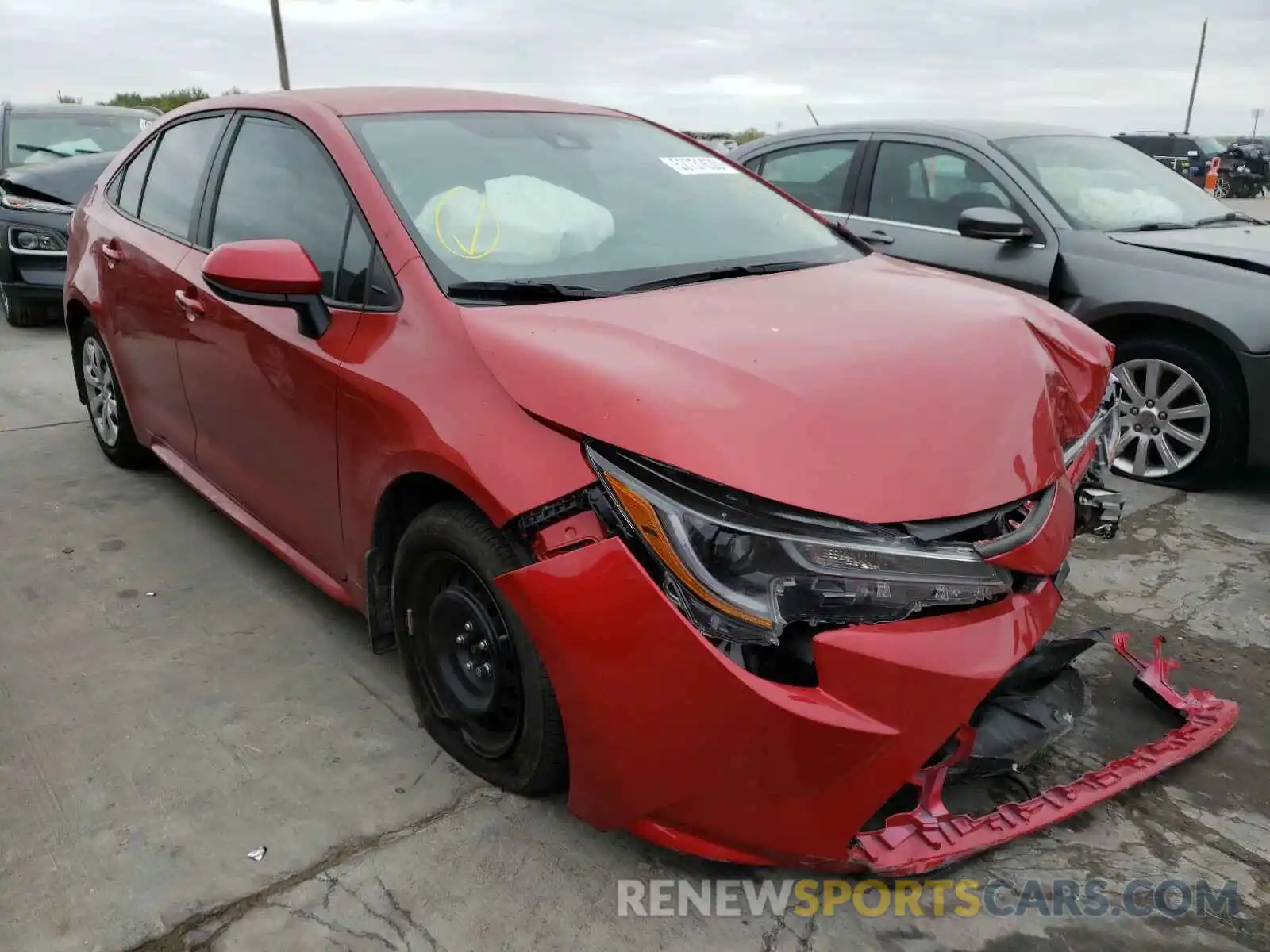 1 Фотография поврежденного автомобиля 5YFEPRAEXLP136534 TOYOTA COROLLA 2020