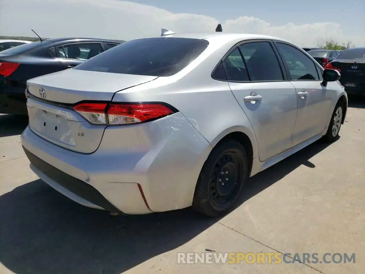 4 Photograph of a damaged car 5YFEPRAEXLP137134 TOYOTA COROLLA 2020