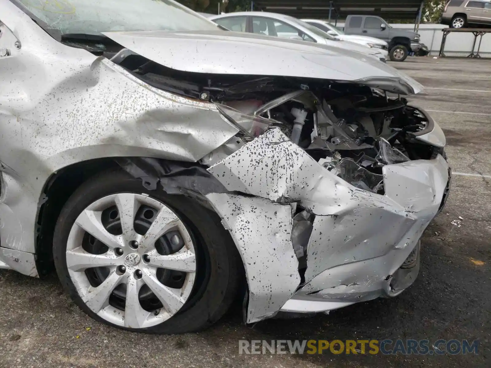 9 Photograph of a damaged car 5YFEPRAEXLP138610 TOYOTA COROLLA 2020