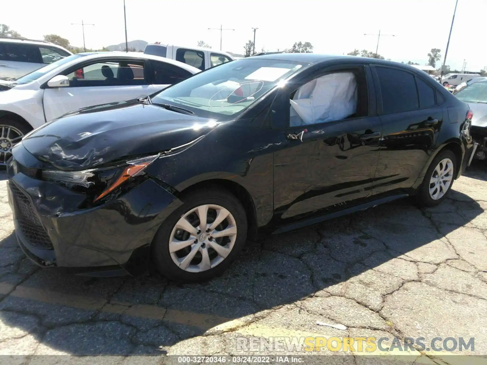 2 Photograph of a damaged car 5YFEPRAEXLP140079 TOYOTA COROLLA 2020