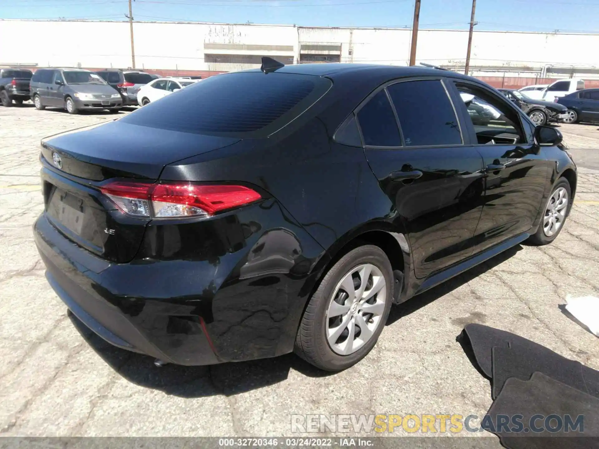 4 Photograph of a damaged car 5YFEPRAEXLP140079 TOYOTA COROLLA 2020