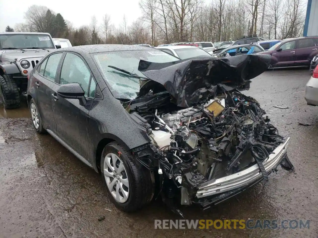 1 Photograph of a damaged car 5YFEPRAEXLP141586 TOYOTA COROLLA 2020