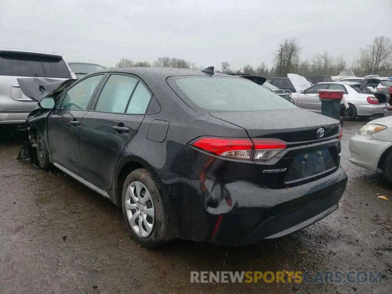 3 Photograph of a damaged car 5YFEPRAEXLP141586 TOYOTA COROLLA 2020