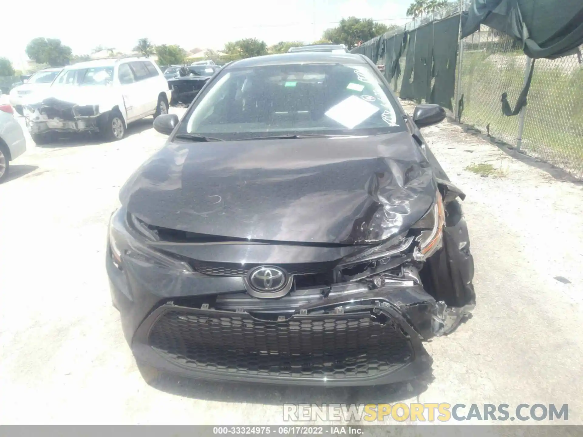 6 Photograph of a damaged car 5YFEPRAEXLP141927 TOYOTA COROLLA 2020