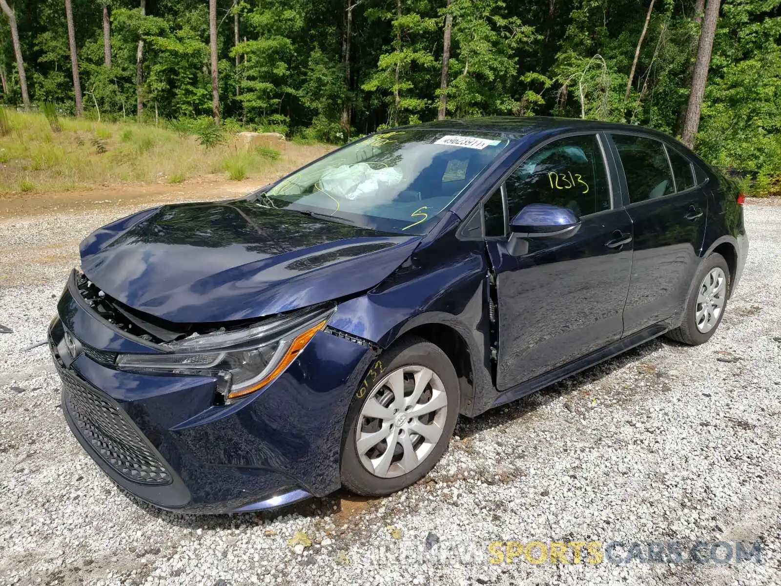 2 Photograph of a damaged car 5YFEPRAEXLP142981 TOYOTA COROLLA 2020