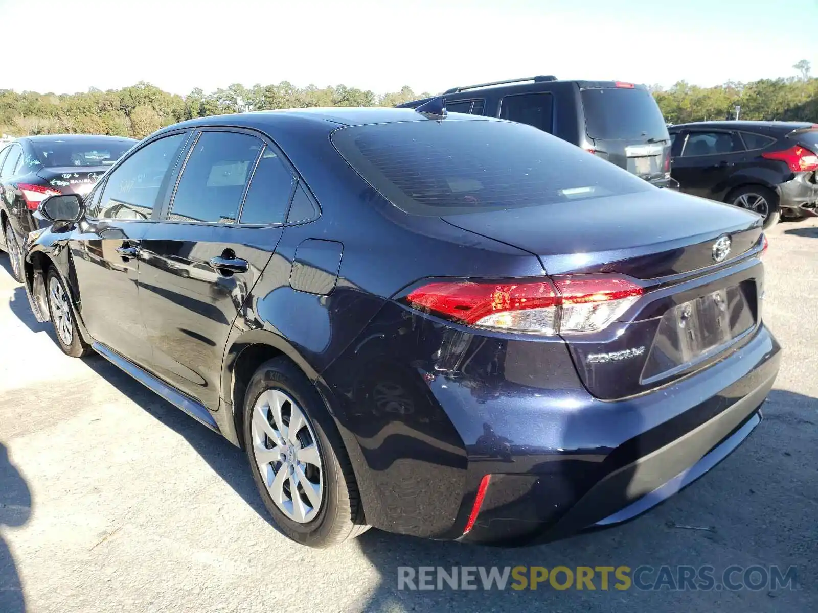 3 Photograph of a damaged car 5YFEPRAEXLP144441 TOYOTA COROLLA 2020