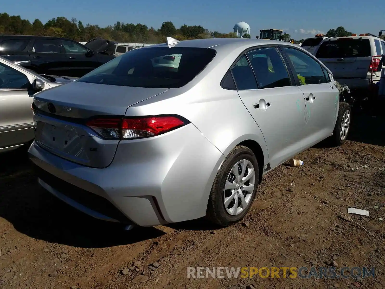 4 Photograph of a damaged car 5YFEPRAEXLP144469 TOYOTA COROLLA 2020