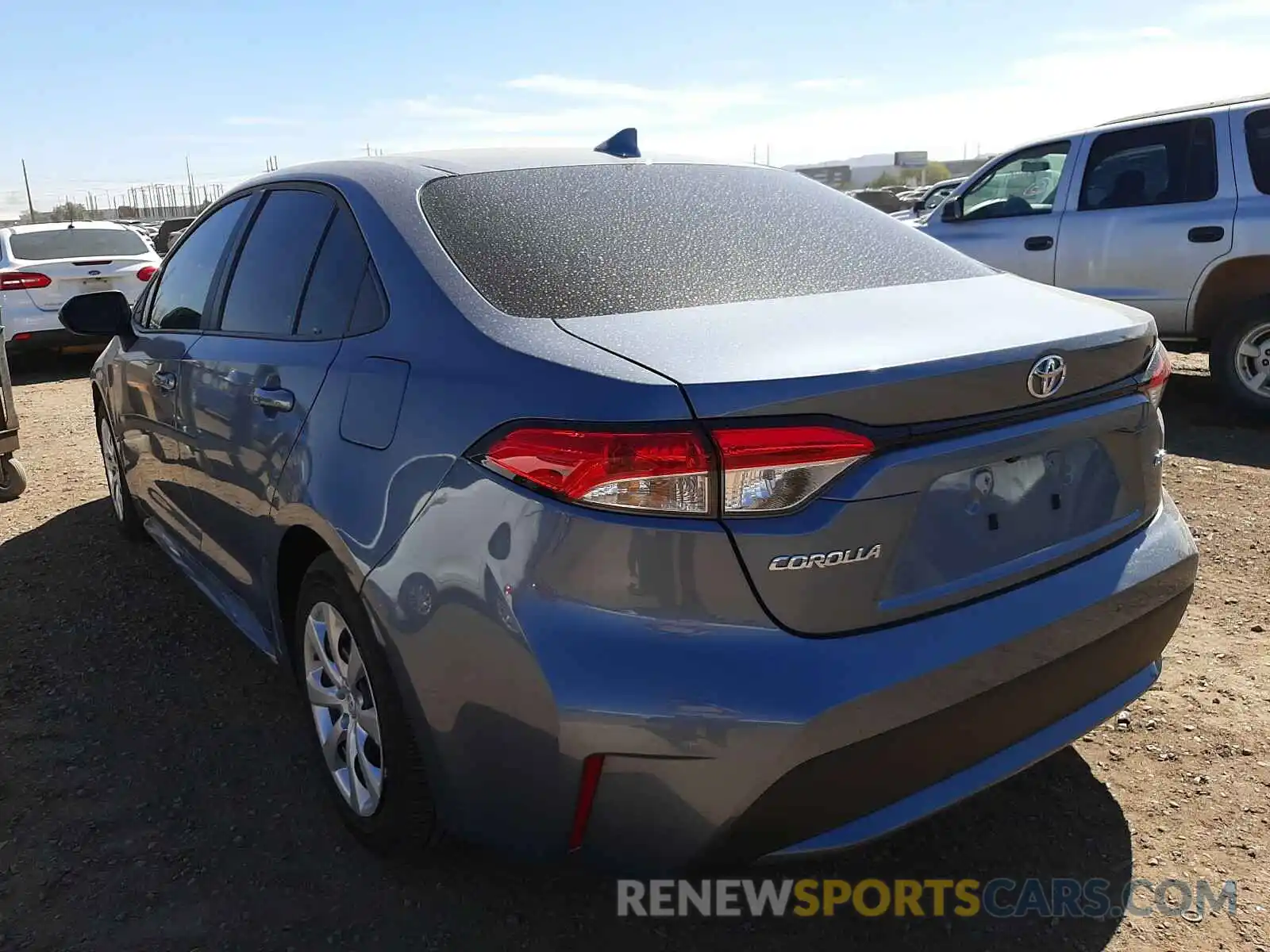 3 Photograph of a damaged car 5YFEPRAEXLP144519 TOYOTA COROLLA 2020