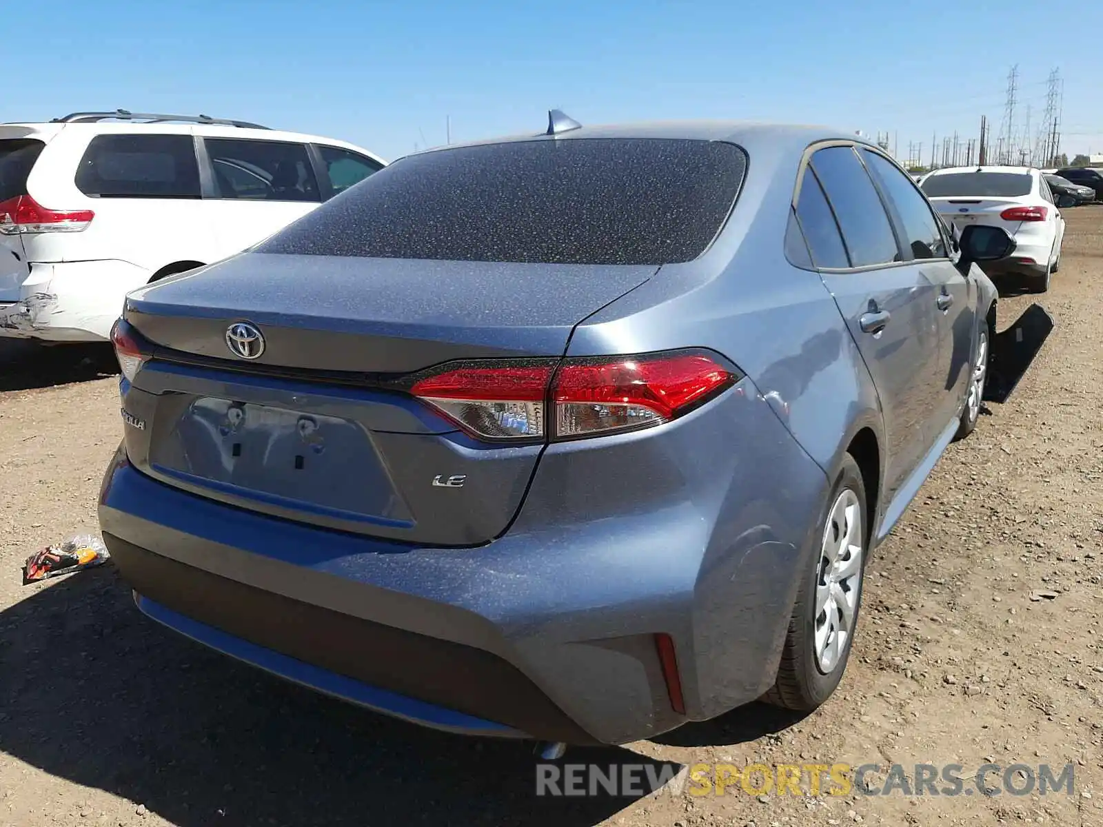 4 Photograph of a damaged car 5YFEPRAEXLP144519 TOYOTA COROLLA 2020