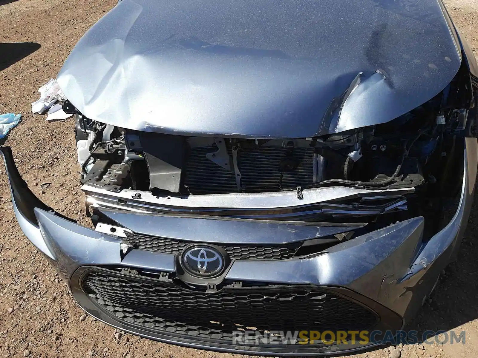 9 Photograph of a damaged car 5YFEPRAEXLP144519 TOYOTA COROLLA 2020