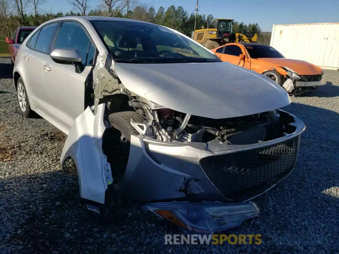 1 Photograph of a damaged car 5YFEPRAEXLP144634 TOYOTA COROLLA 2020