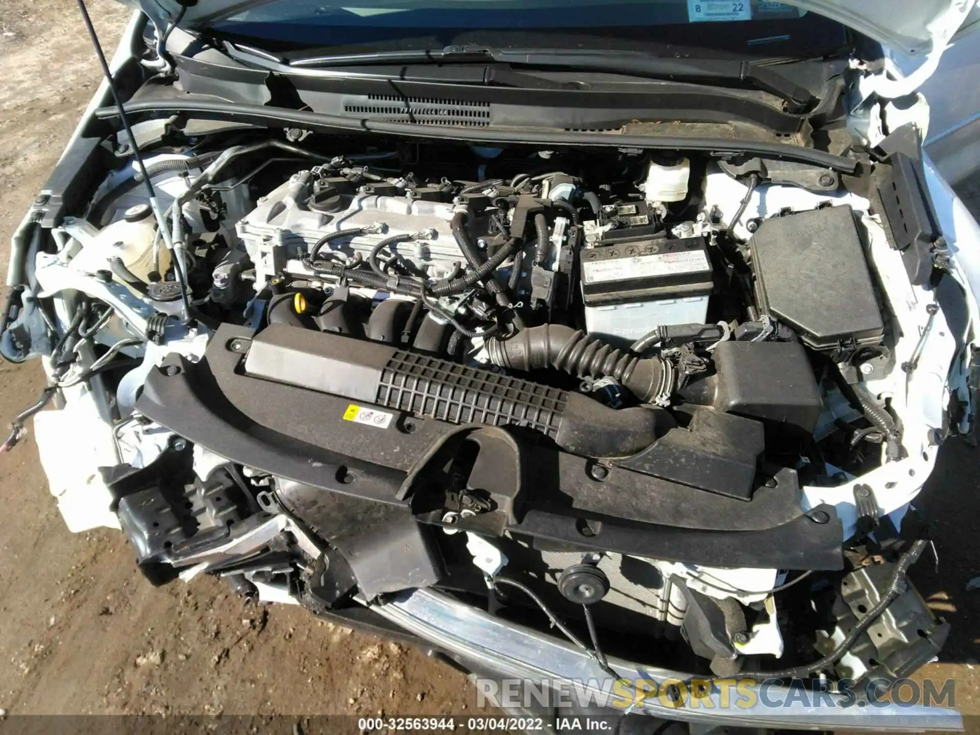 10 Photograph of a damaged car 5YFEPRAEXLP145055 TOYOTA COROLLA 2020