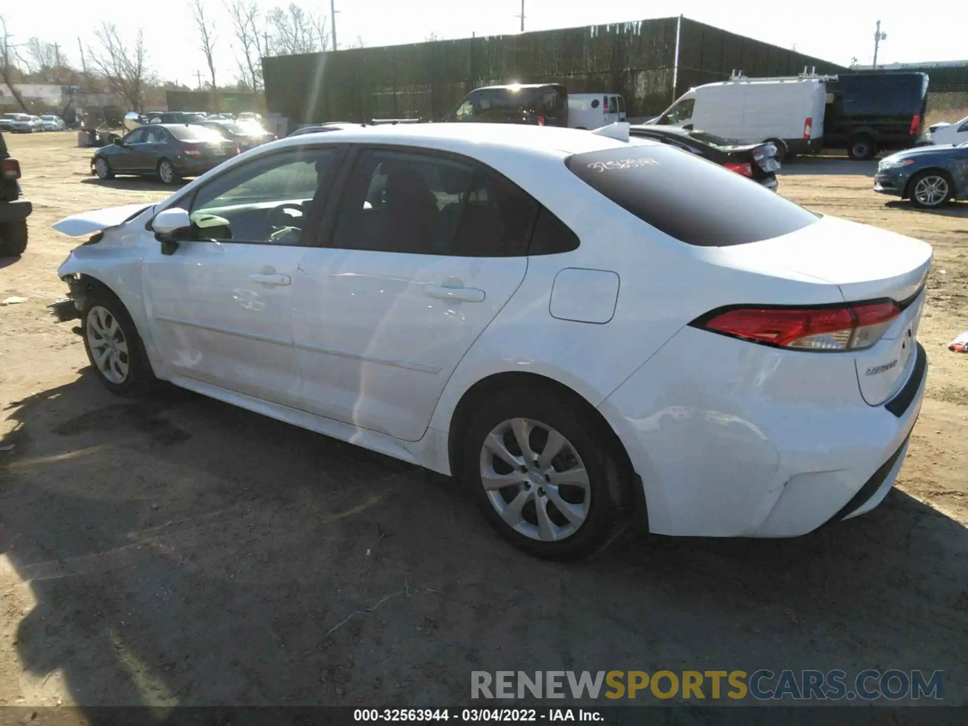 3 Photograph of a damaged car 5YFEPRAEXLP145055 TOYOTA COROLLA 2020