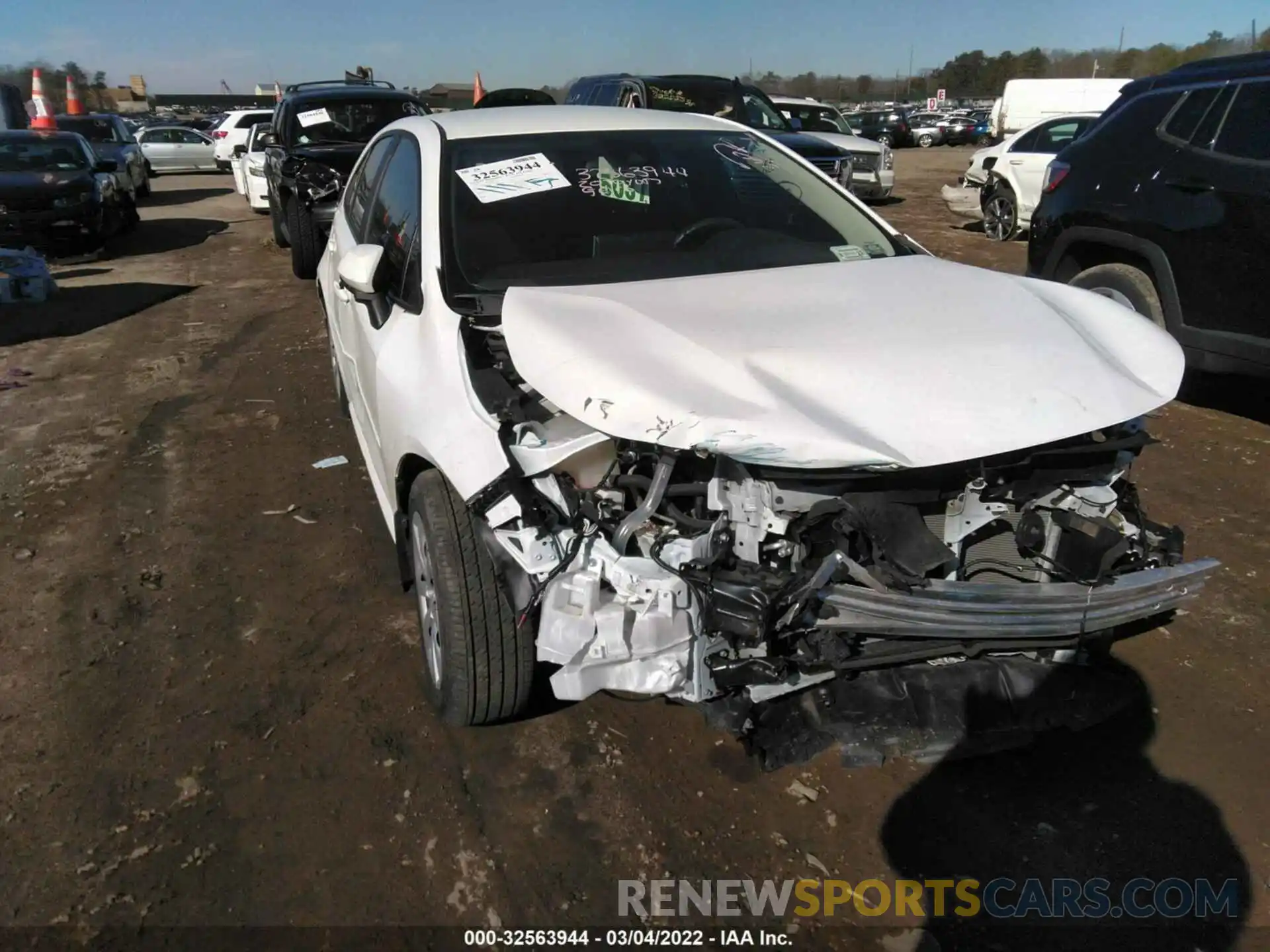 6 Photograph of a damaged car 5YFEPRAEXLP145055 TOYOTA COROLLA 2020