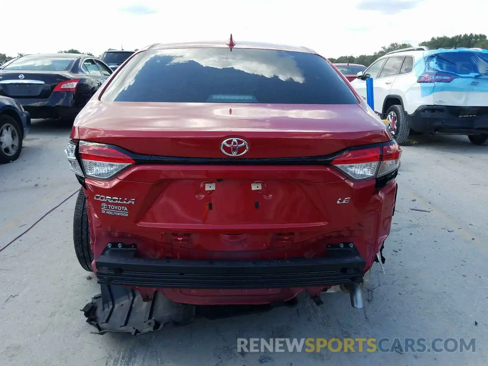 9 Photograph of a damaged car 5YFEPRAEXLP145962 TOYOTA COROLLA 2020