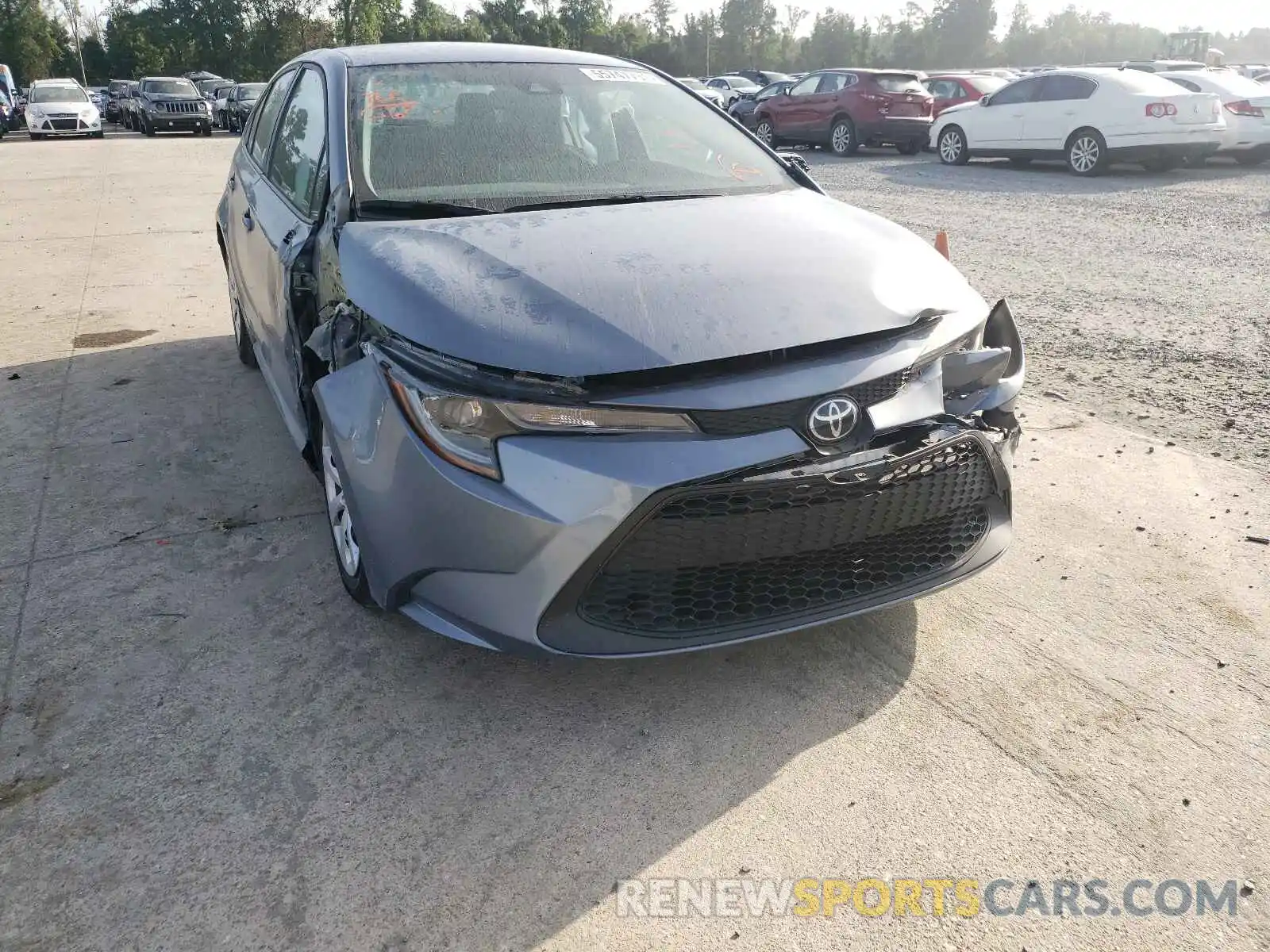 9 Photograph of a damaged car 5YFEPRAW6LP126230 TOYOTA COROLLA 2020