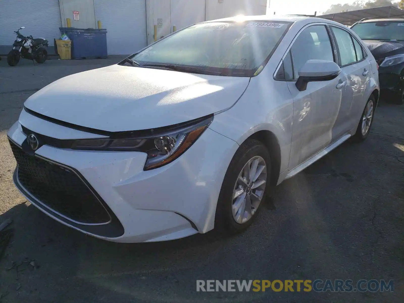 2 Photograph of a damaged car 5YFFPRAE0LP093410 TOYOTA COROLLA 2020