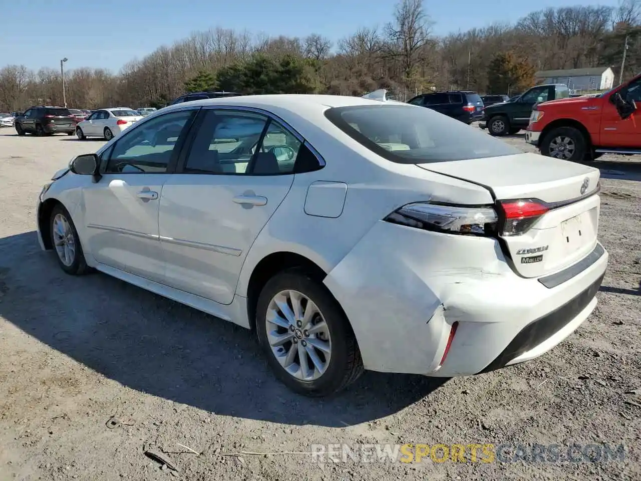 2 Photograph of a damaged car 5YFFPRAE1LP070136 TOYOTA COROLLA 2020