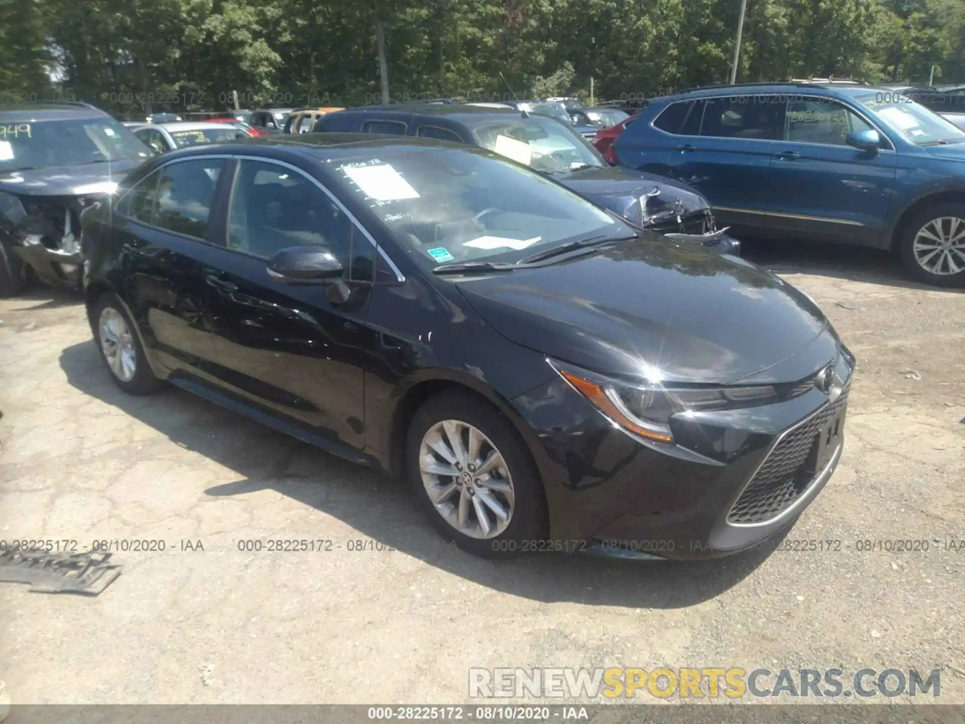 1 Photograph of a damaged car 5YFFPRAE1LP120890 TOYOTA COROLLA 2020