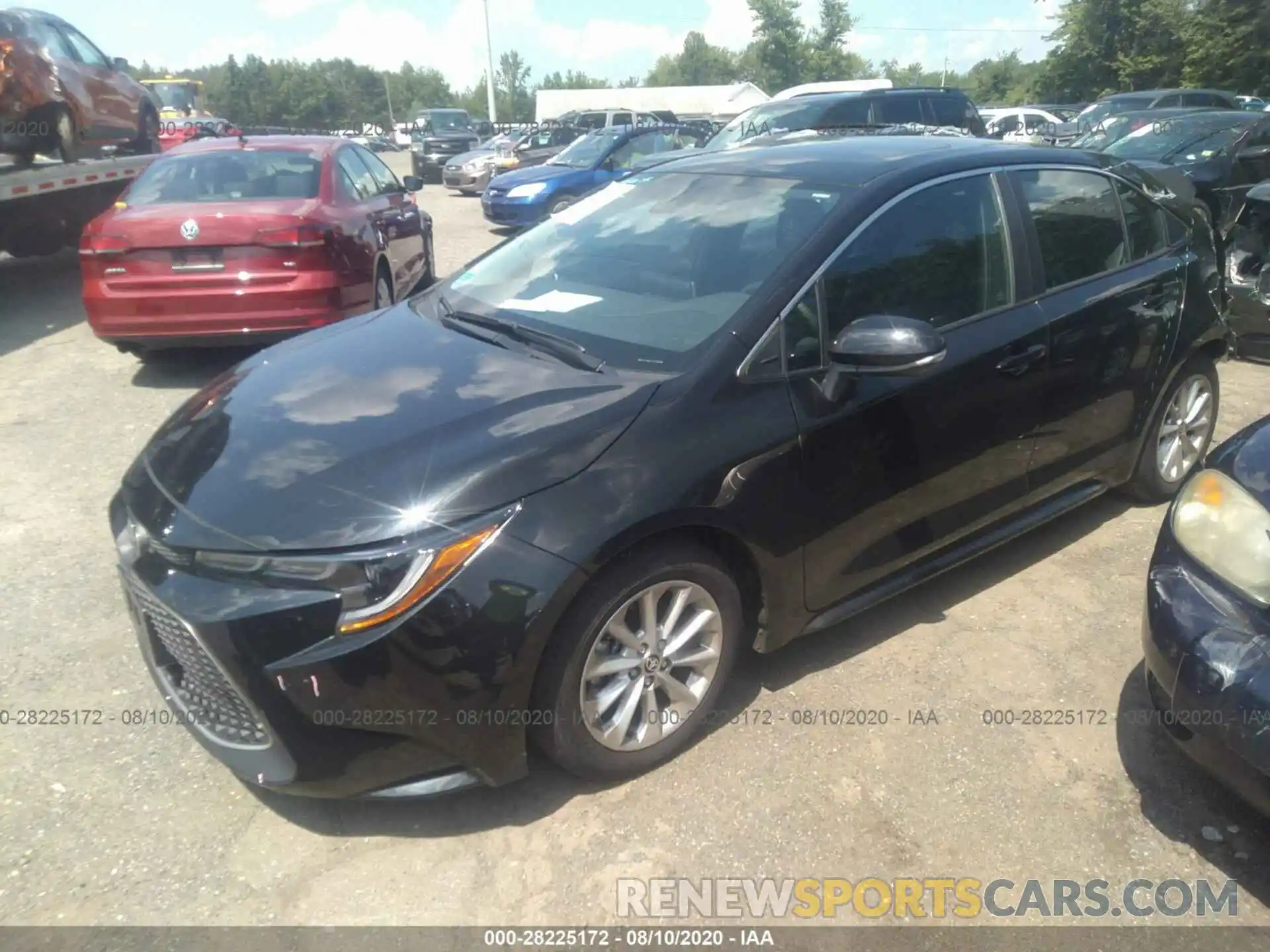 2 Photograph of a damaged car 5YFFPRAE1LP120890 TOYOTA COROLLA 2020