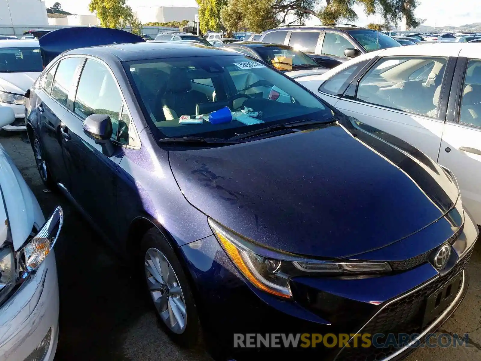 1 Photograph of a damaged car 5YFFPRAE2LP014495 TOYOTA COROLLA 2020