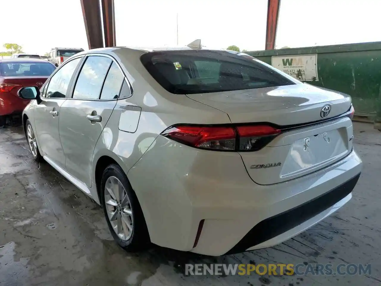 3 Photograph of a damaged car 5YFFPRAE2LP088659 TOYOTA COROLLA 2020