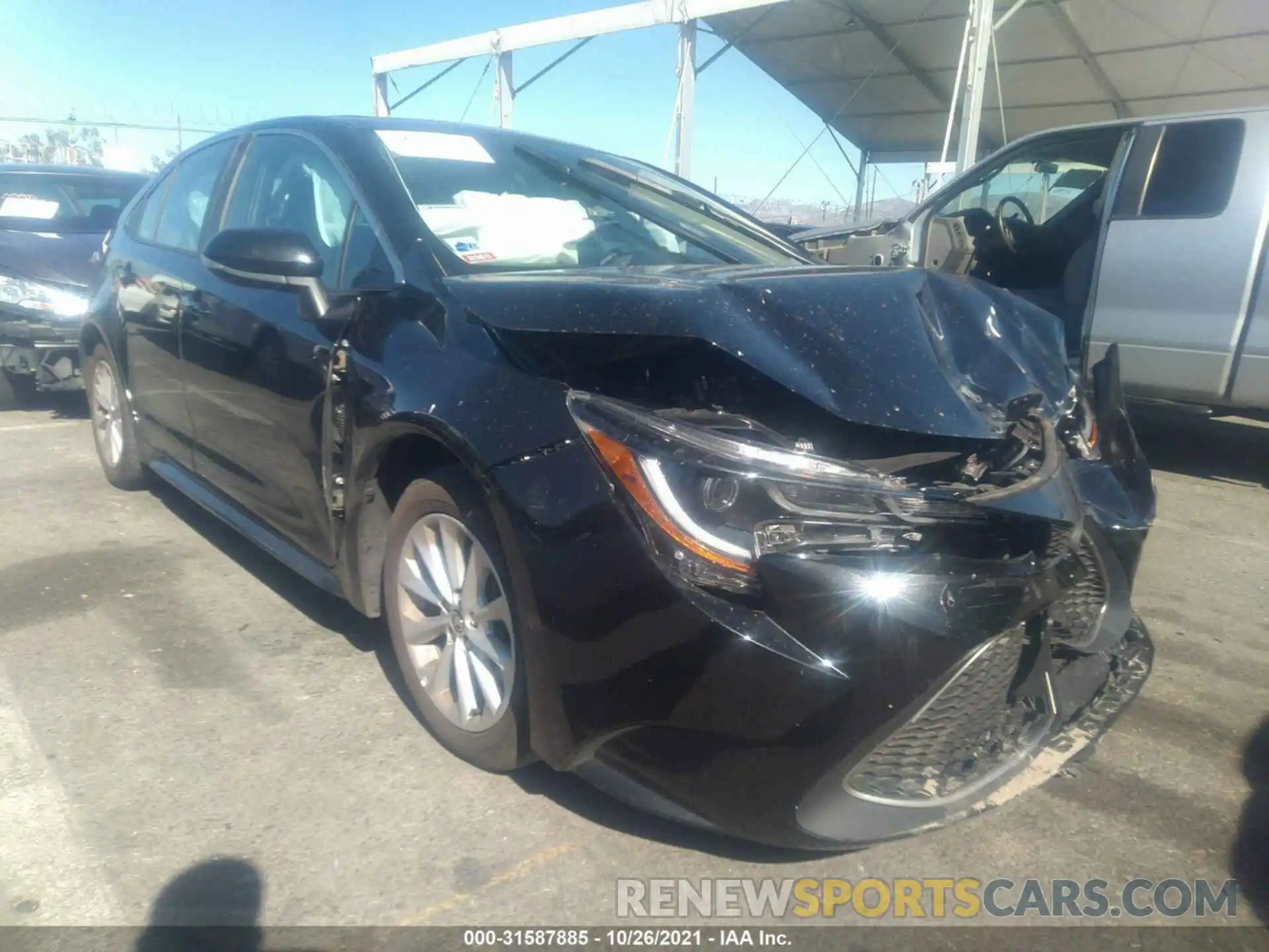 1 Photograph of a damaged car 5YFFPRAE4LP041925 TOYOTA COROLLA 2020