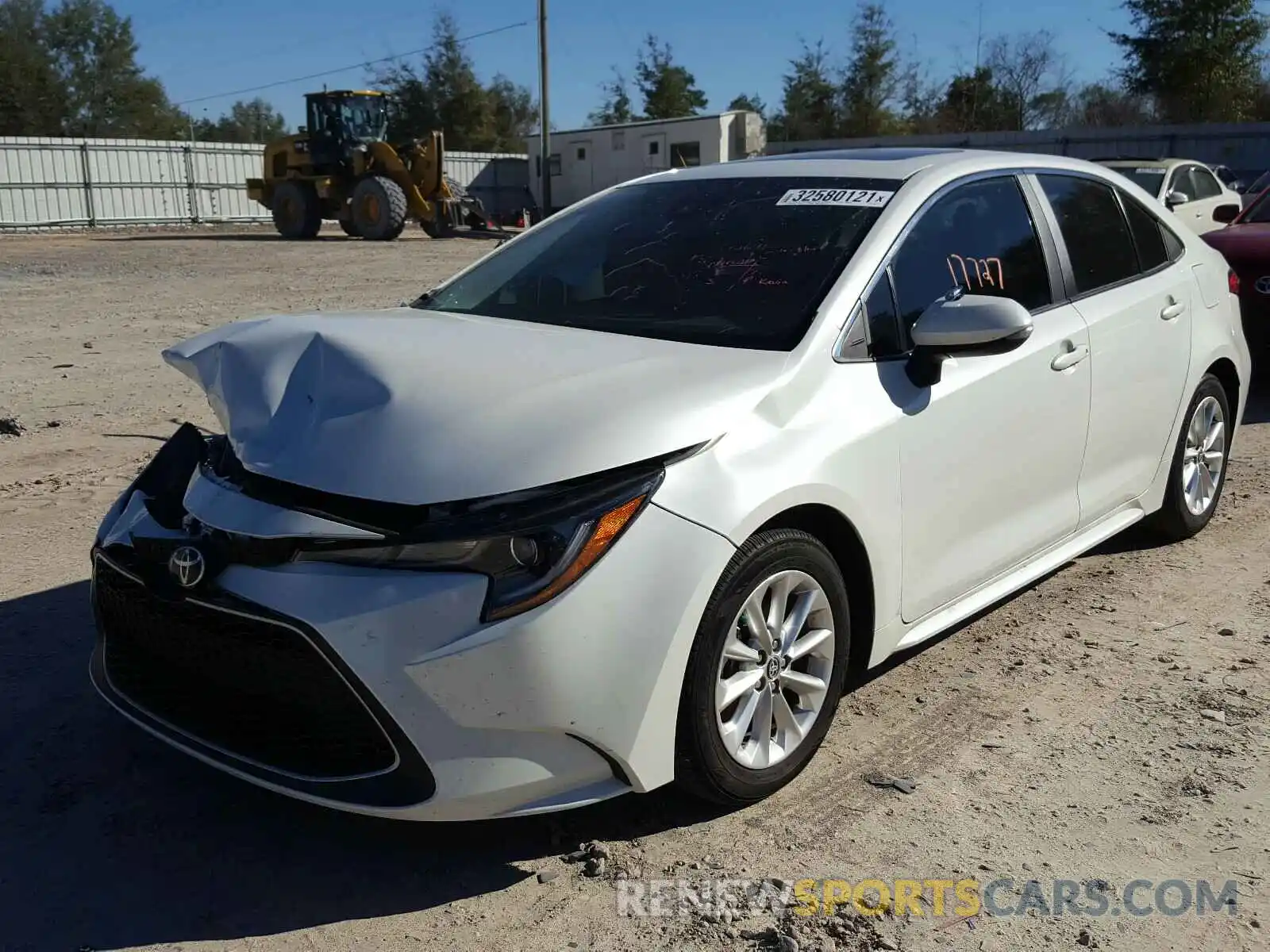 2 Photograph of a damaged car 5YFFPRAE4LP078876 TOYOTA COROLLA 2020