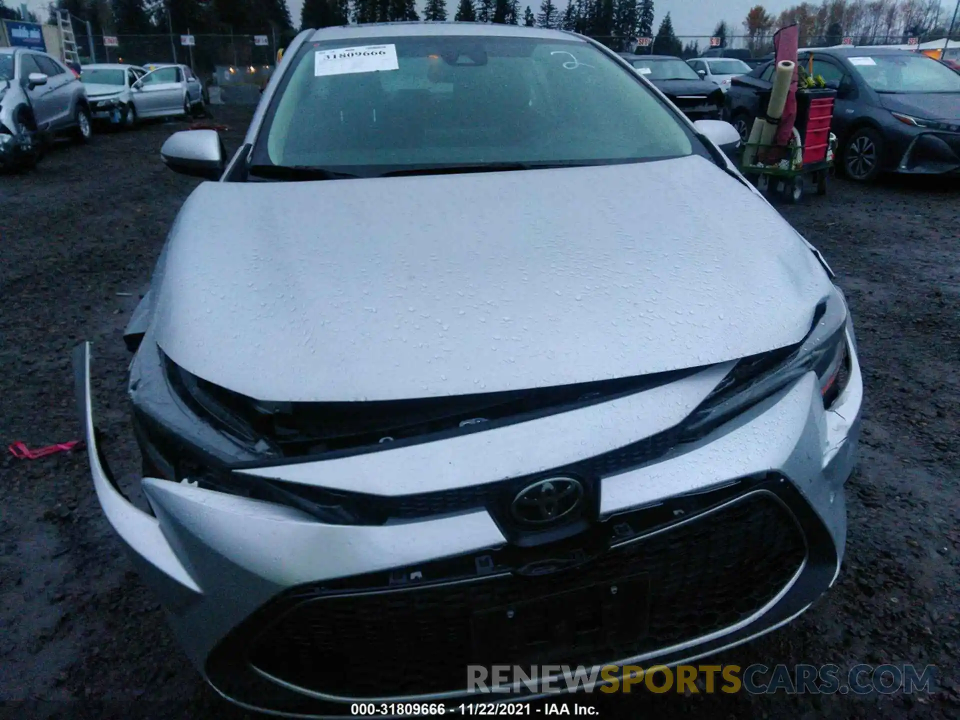 6 Photograph of a damaged car 5YFFPRAE5LP073797 TOYOTA COROLLA 2020