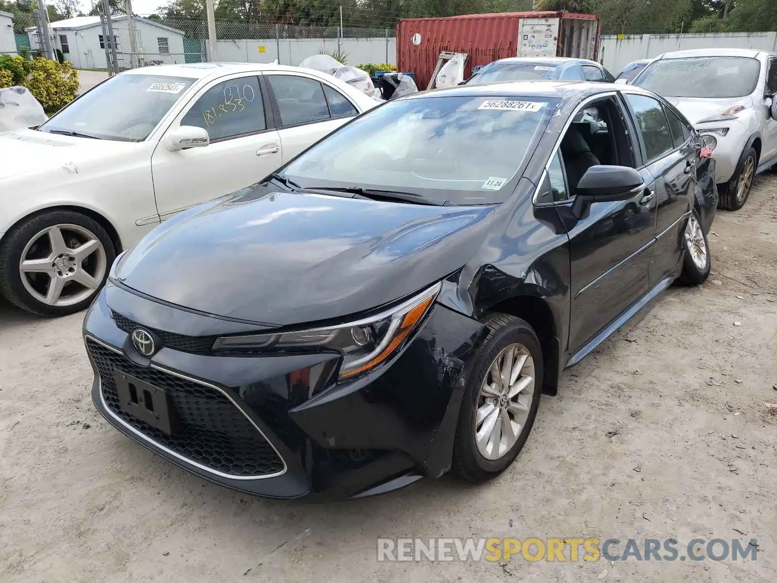 2 Photograph of a damaged car 5YFFPRAE5LP082385 TOYOTA COROLLA 2020