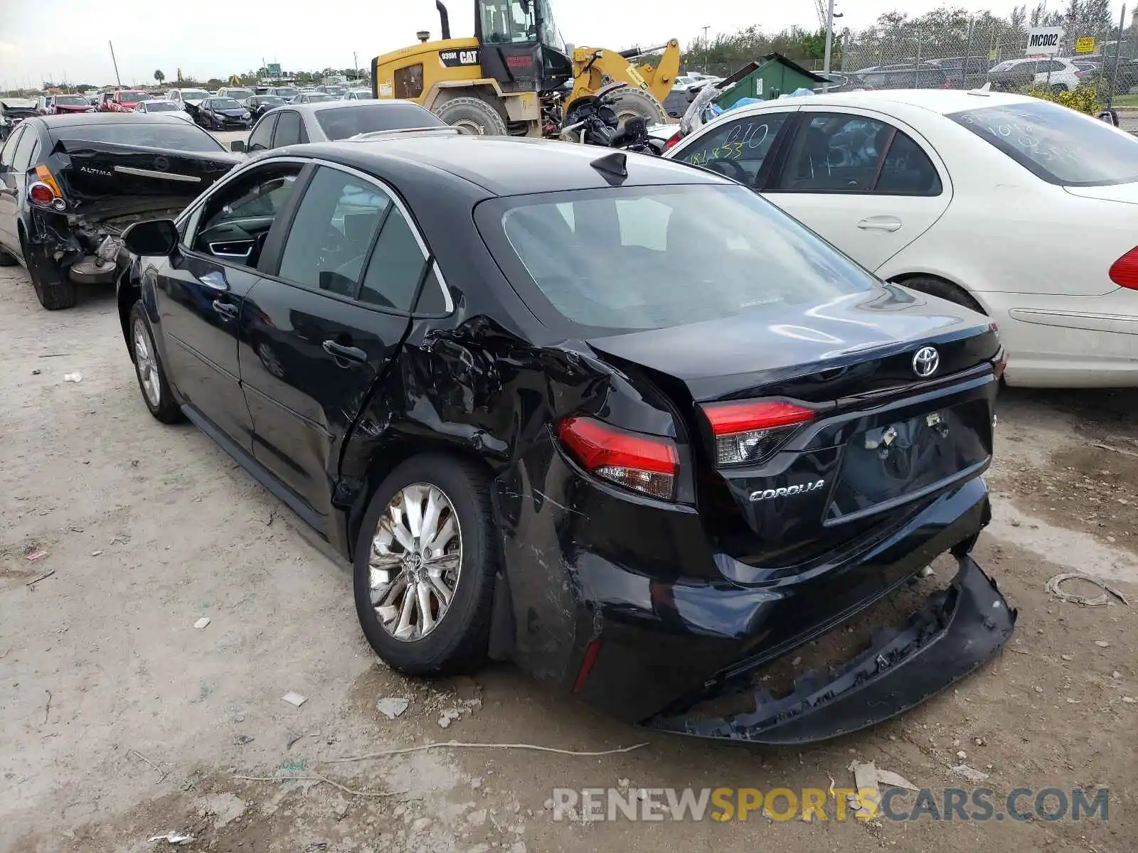 3 Photograph of a damaged car 5YFFPRAE5LP082385 TOYOTA COROLLA 2020