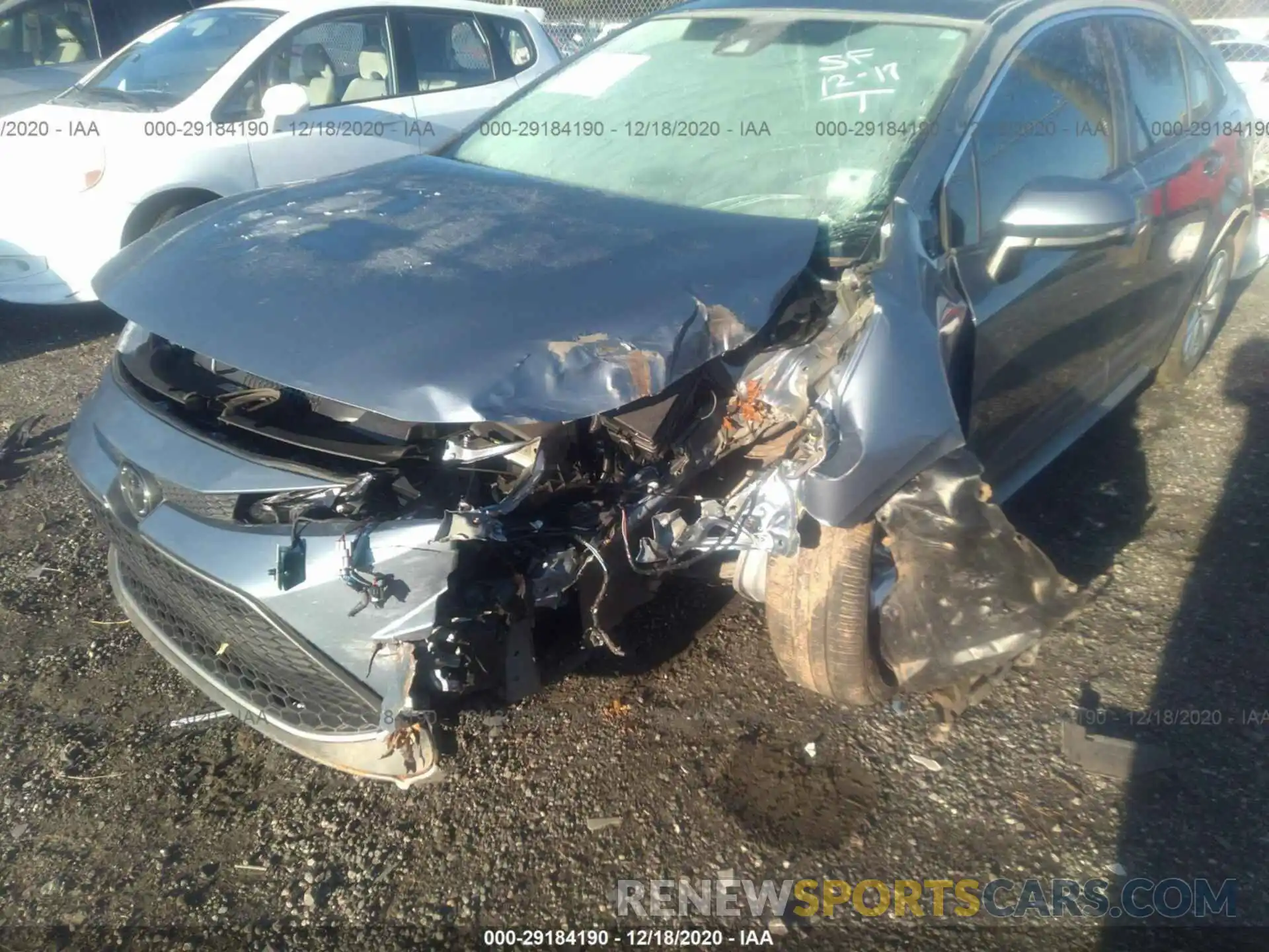 6 Фотография поврежденного автомобиля 5YFFPRAE5LP115403 TOYOTA COROLLA 2020